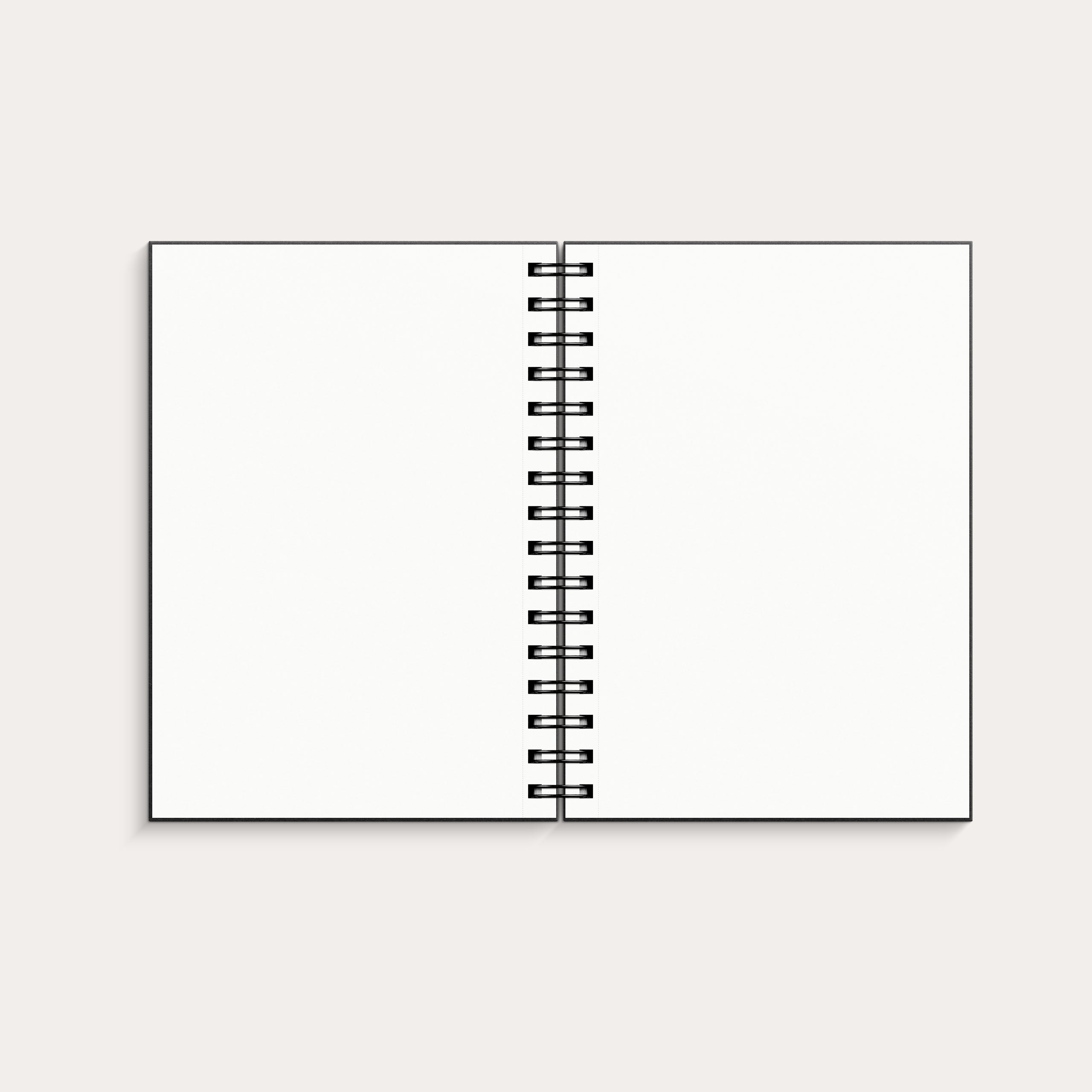 Skissebok A5 stående sort