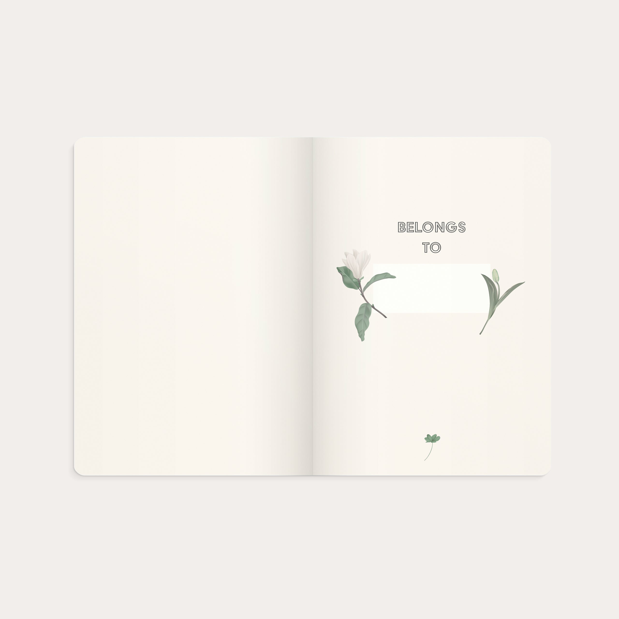 Notebook Deluxe A5 floral