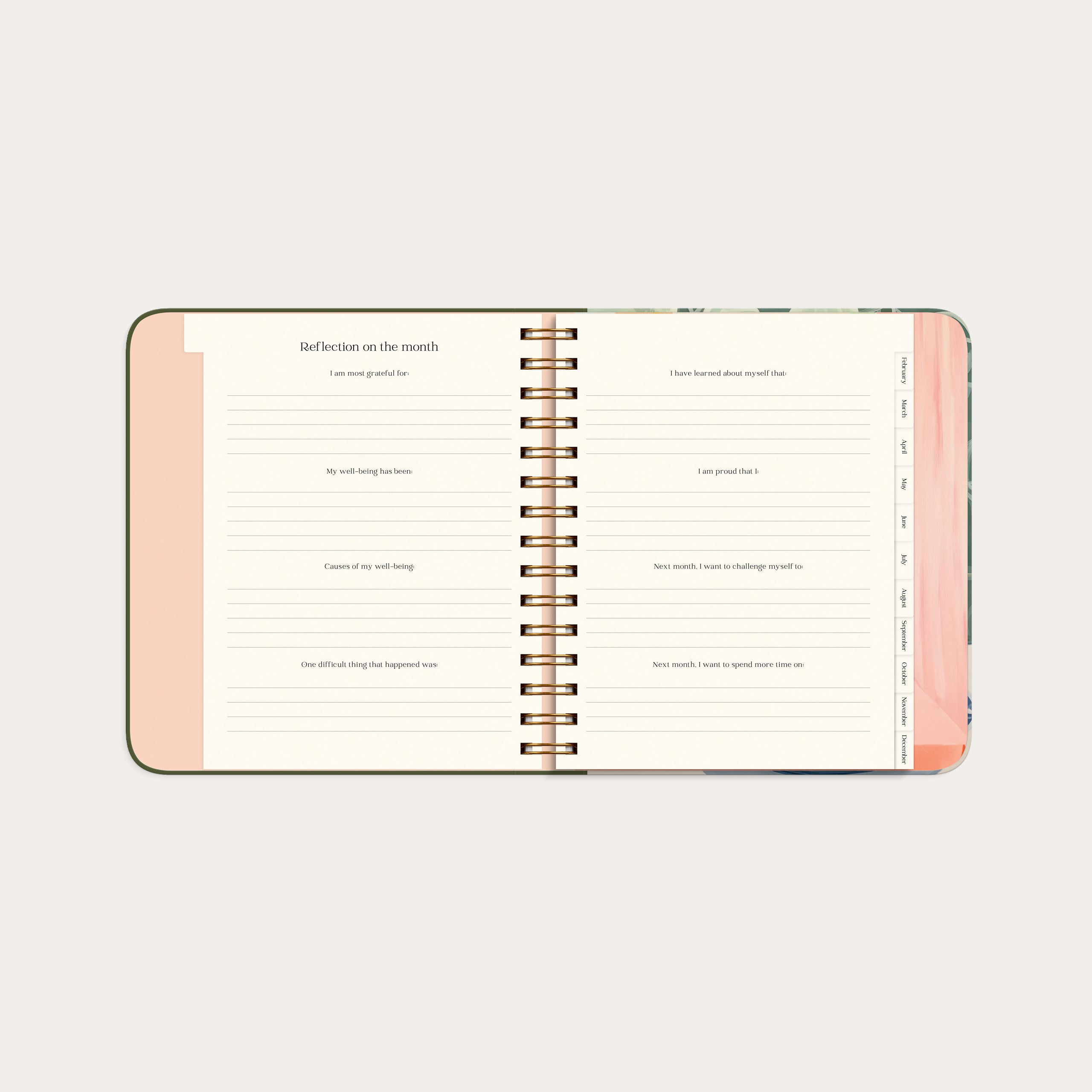 Kalender 2026 Life Planner Decor