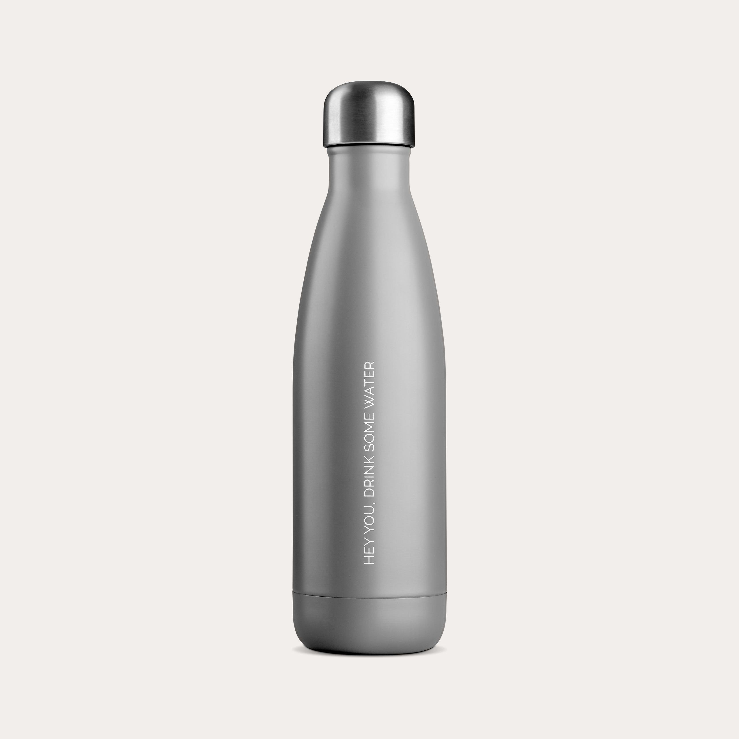 Thermo bottle Matte grey