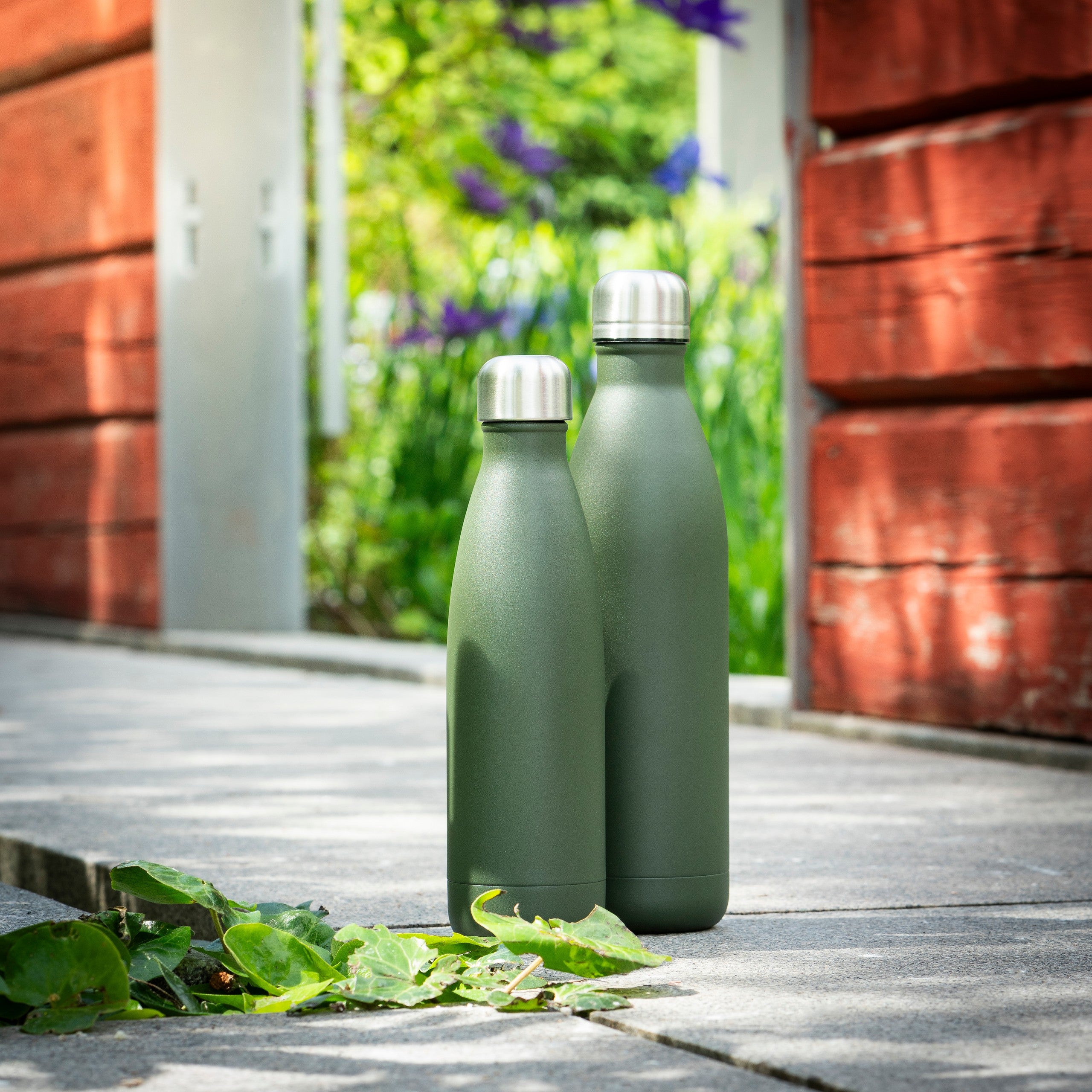 Thermo bottle maxi Matte dark green