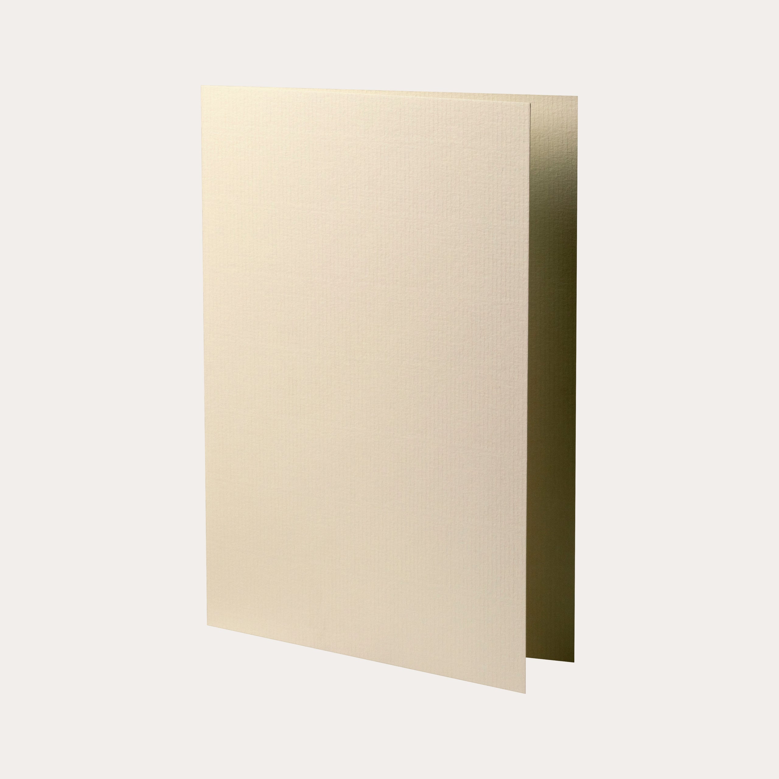 A5 Doble kort 5-pk Elfenbein