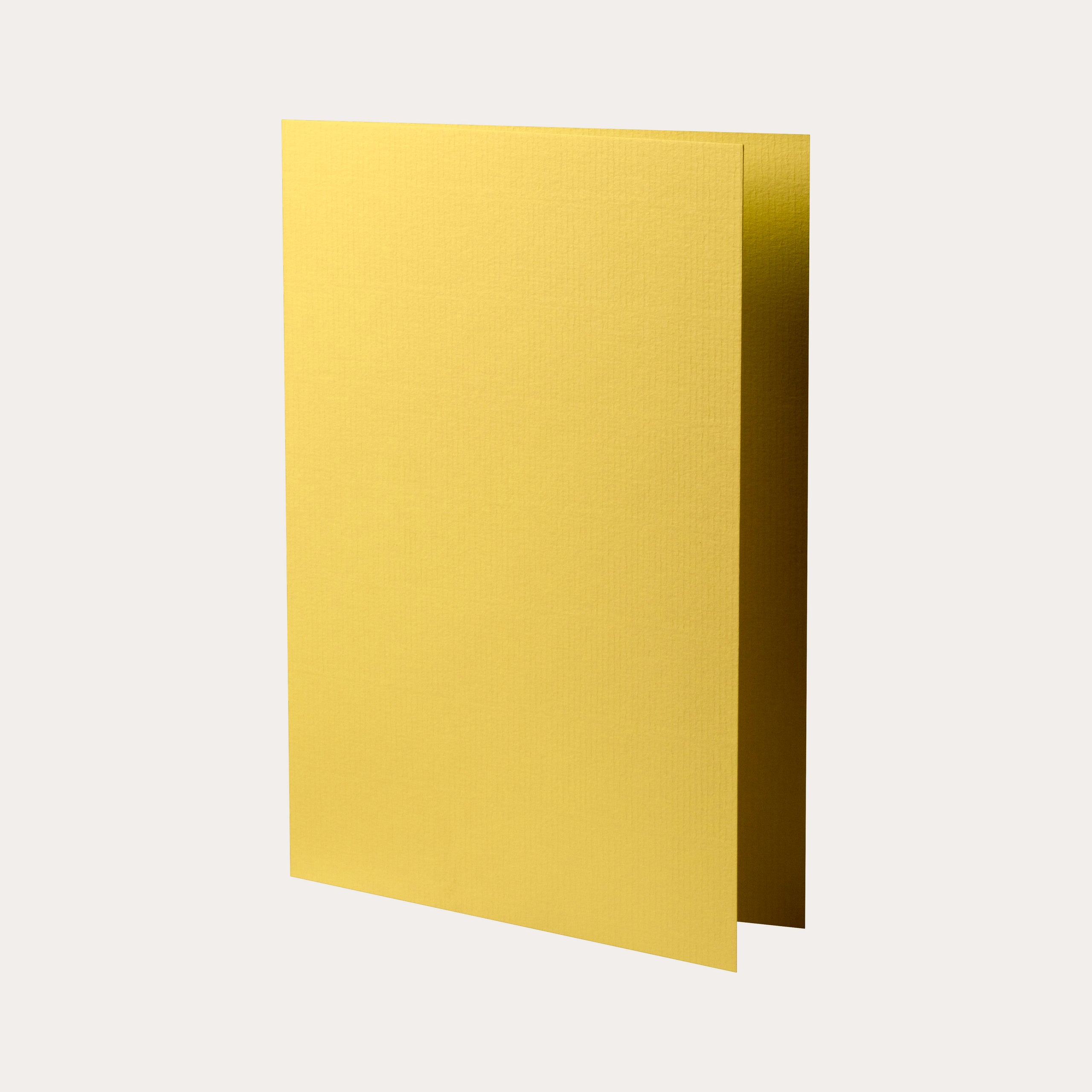 A5 Doble kort 5-pk Gul