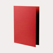 A5 Doble kort 5-pk Rød