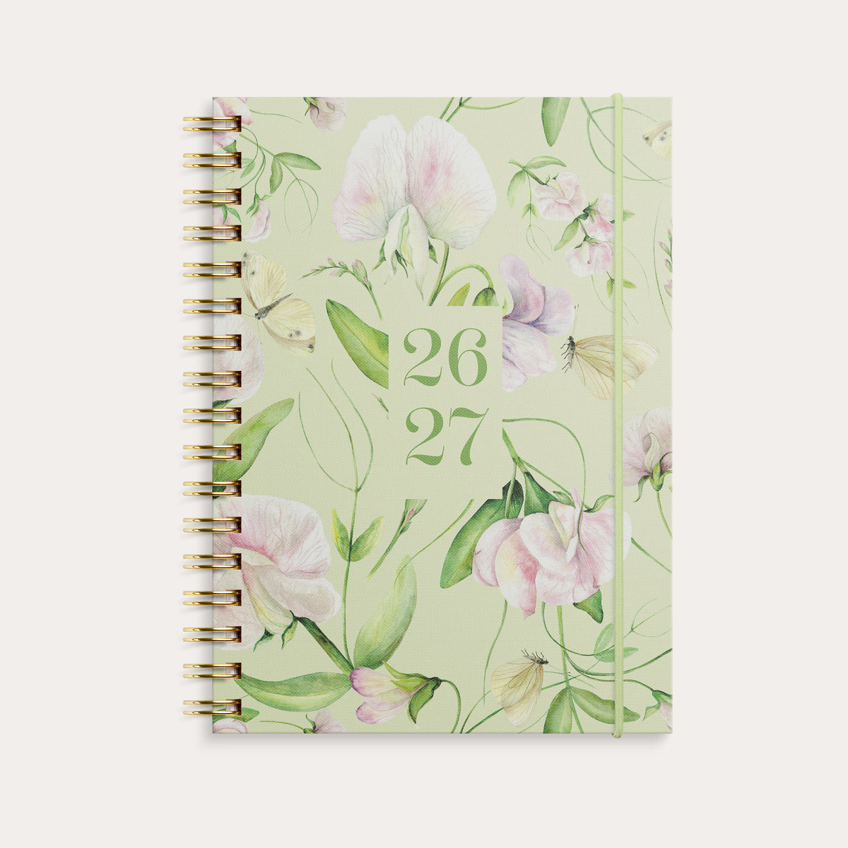 Kalender 26/27 A6 blomst