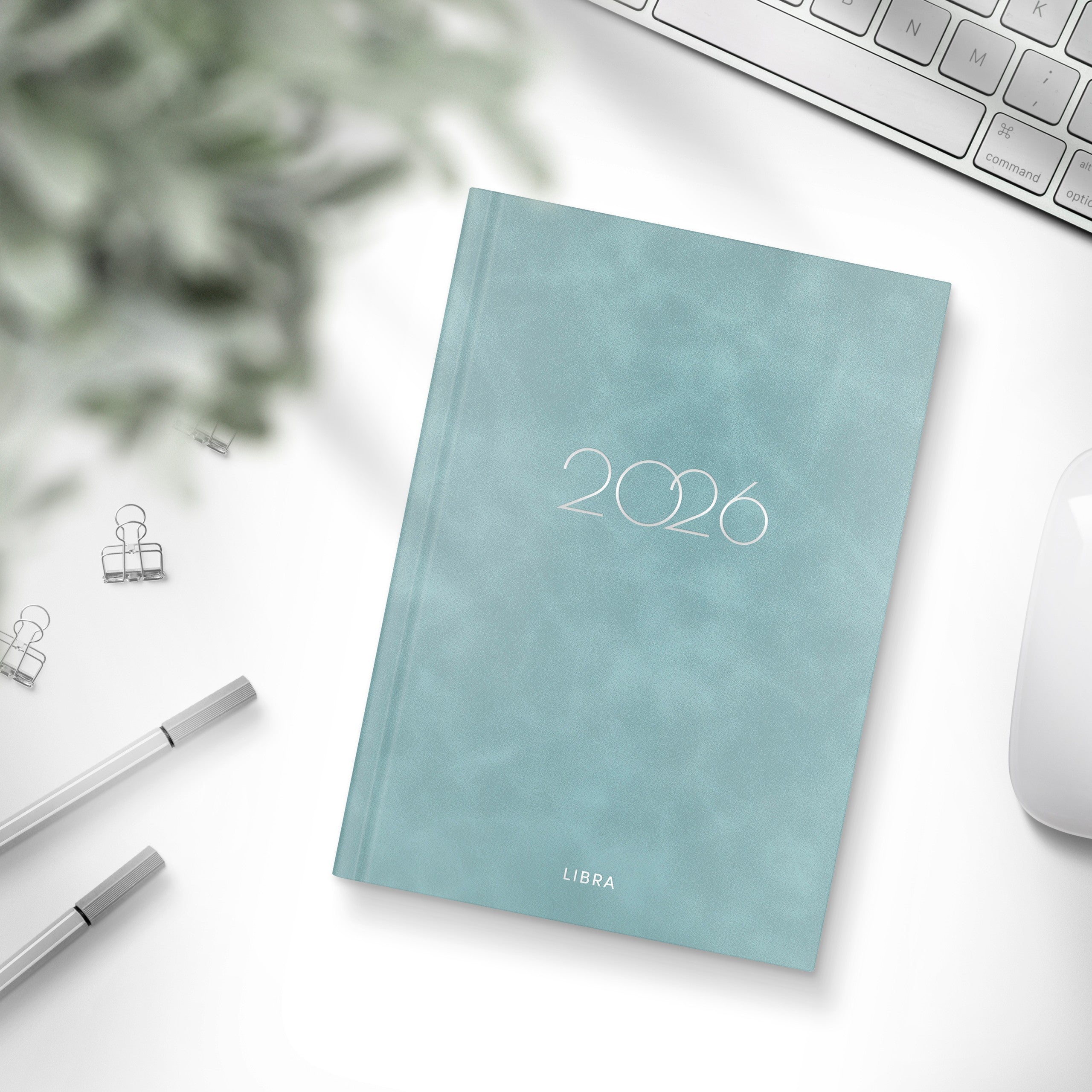 Dagbok 2026 Libra Colore Blå