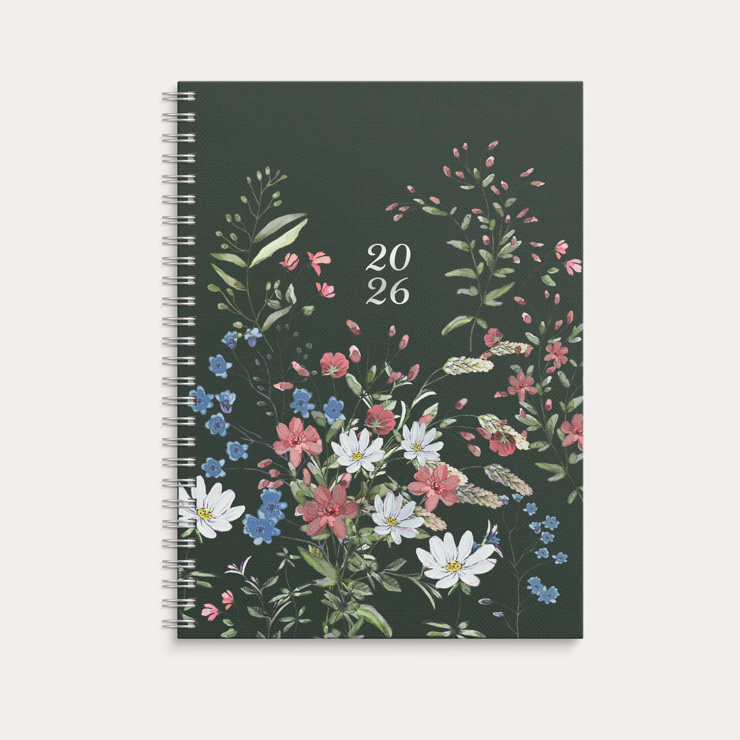 Kalender 2026 Multi A5 Blomster