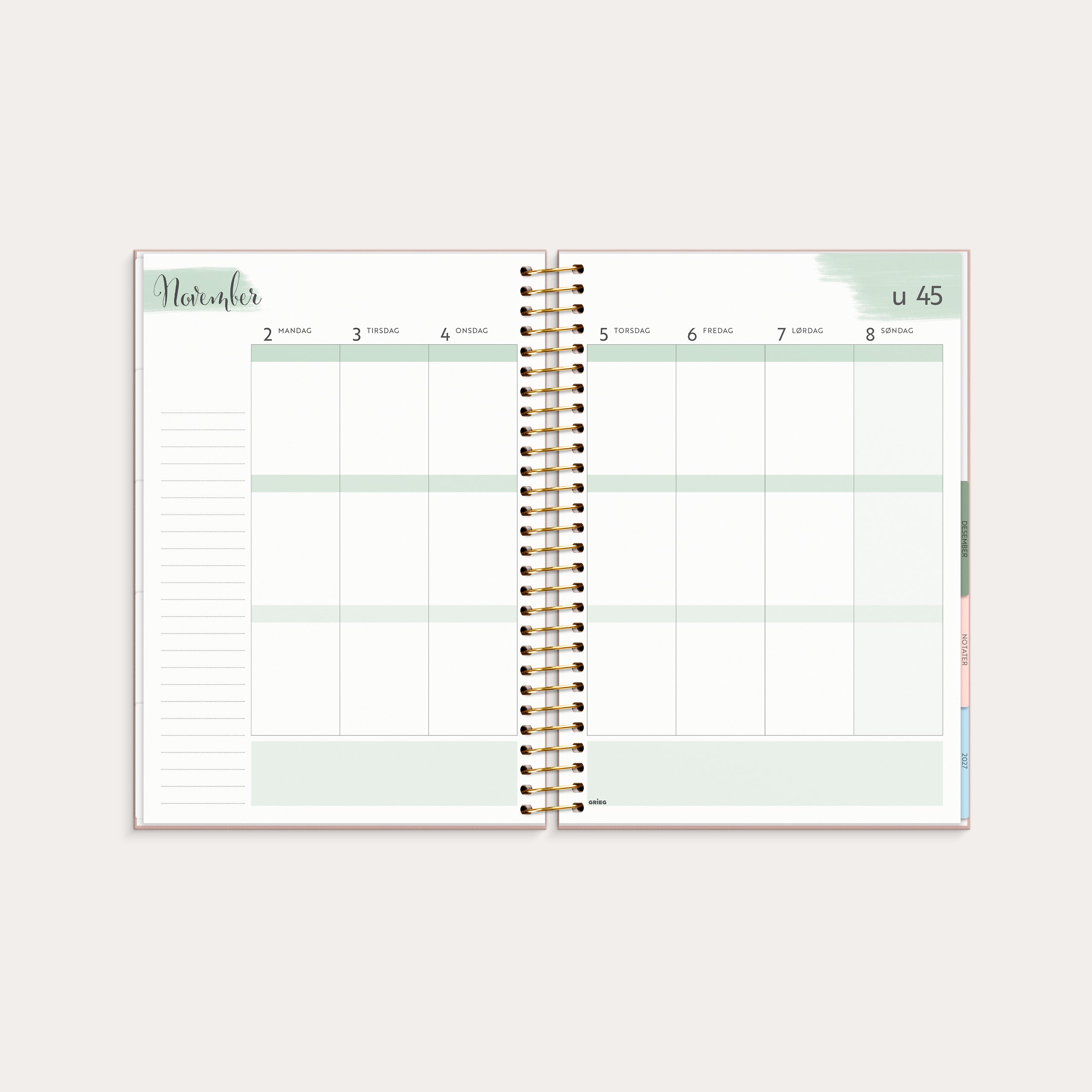 Life Organizer C5 blomster 2026