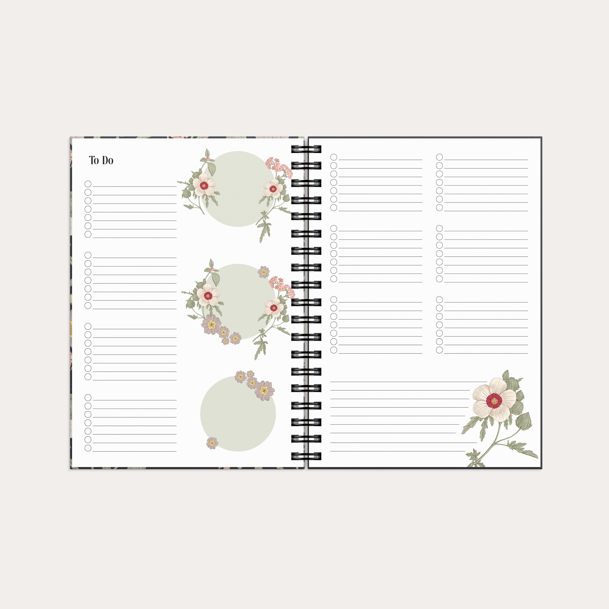 Life Planner Floral A6 2026