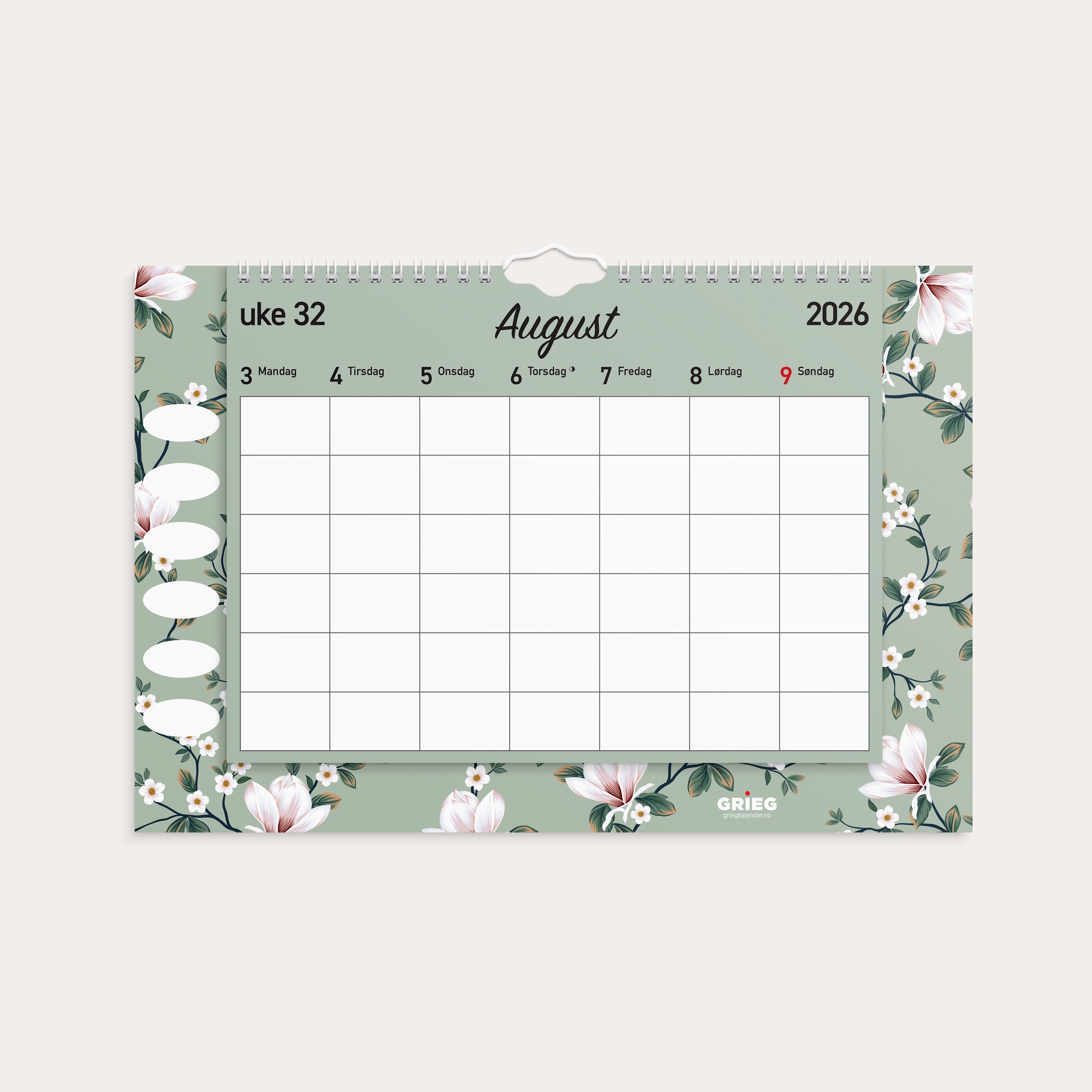 Hjemmets Timeplan 2026