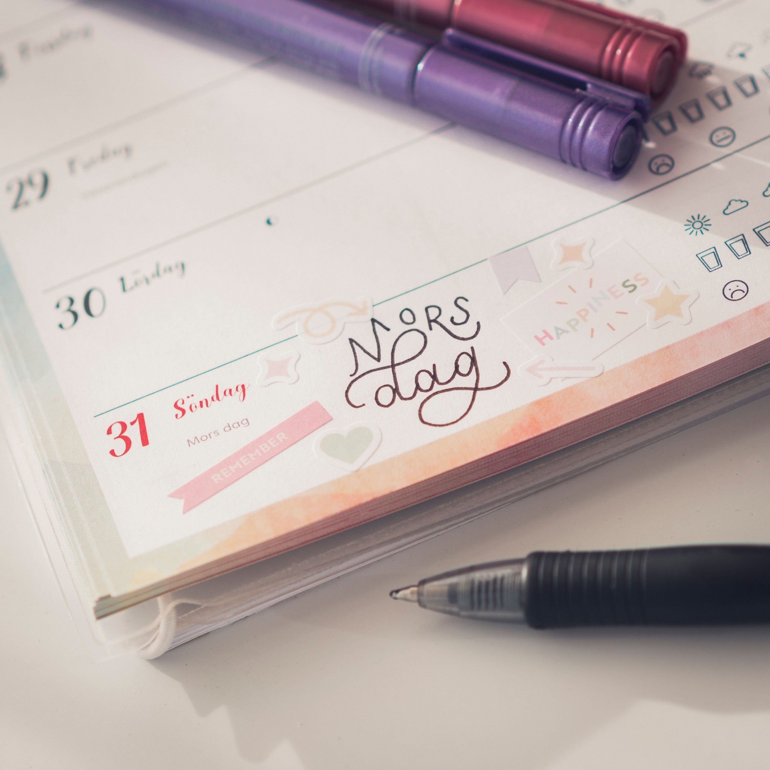 Pretty Pastels Klistremerker