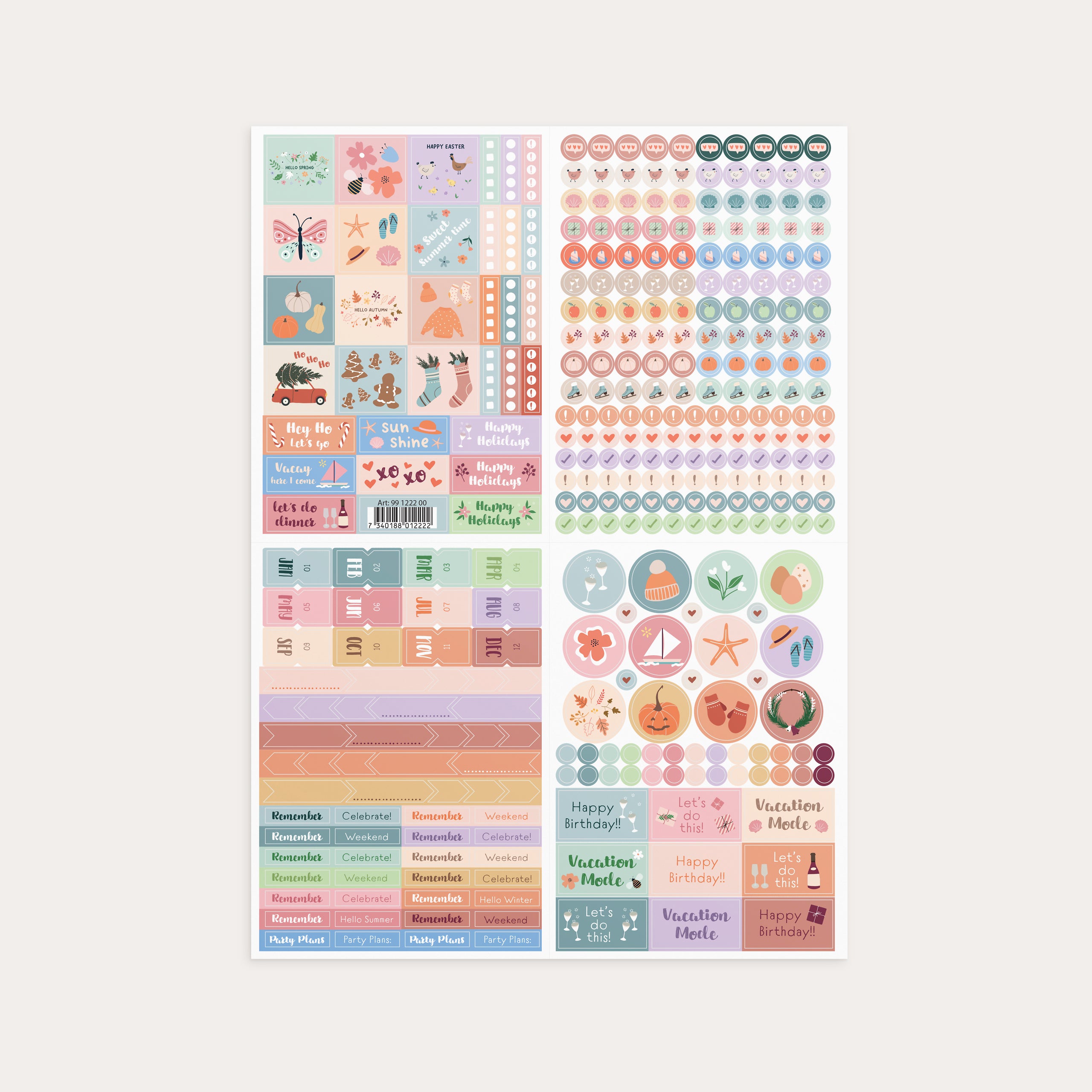 Holiday Klistremerker