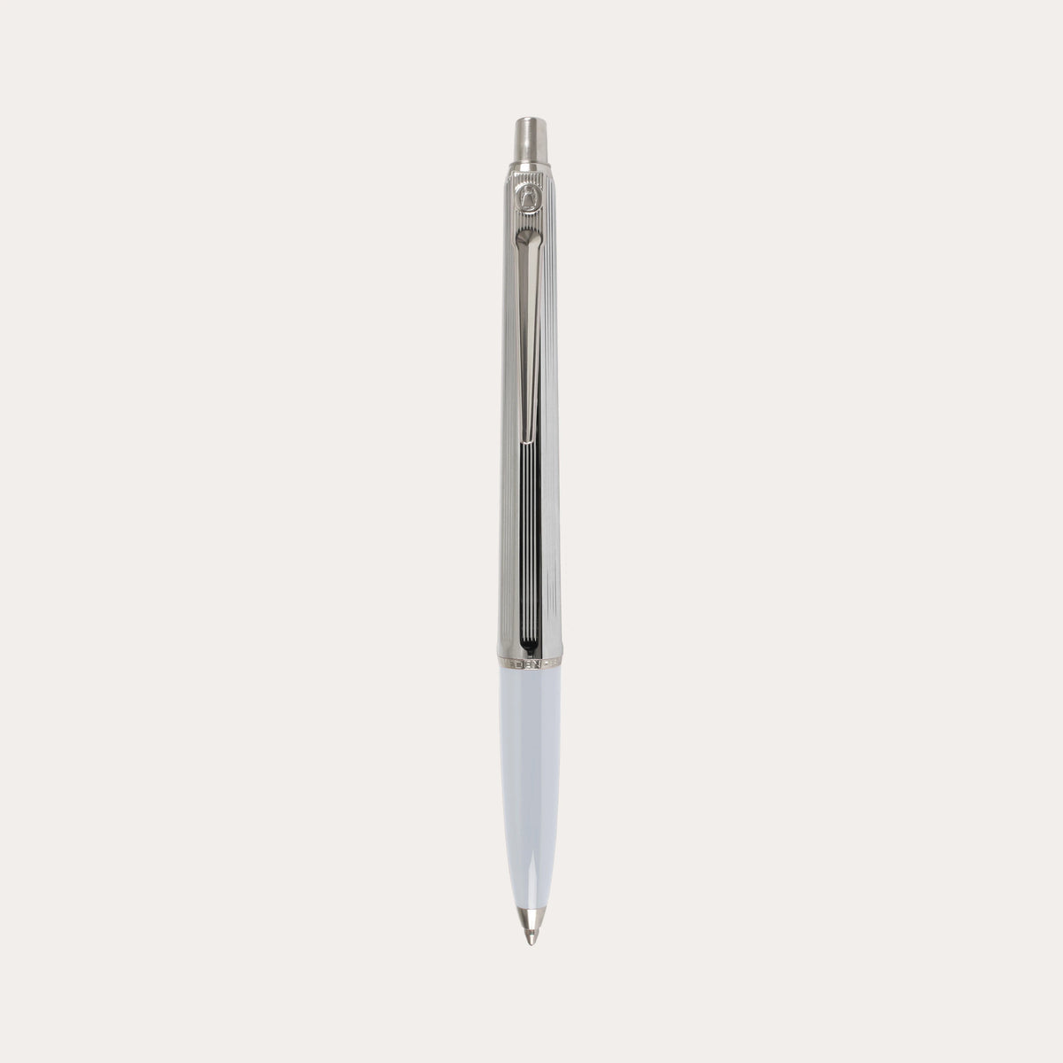 Ballpoint pen Epoca Chrome white