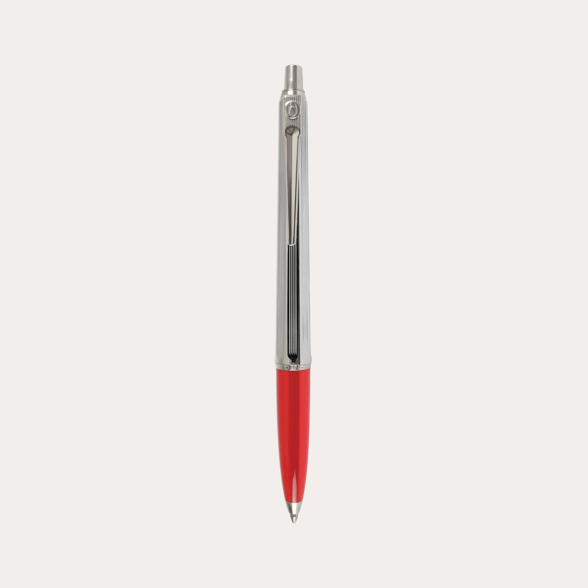 Ballpoint pen Epoca Chrome red