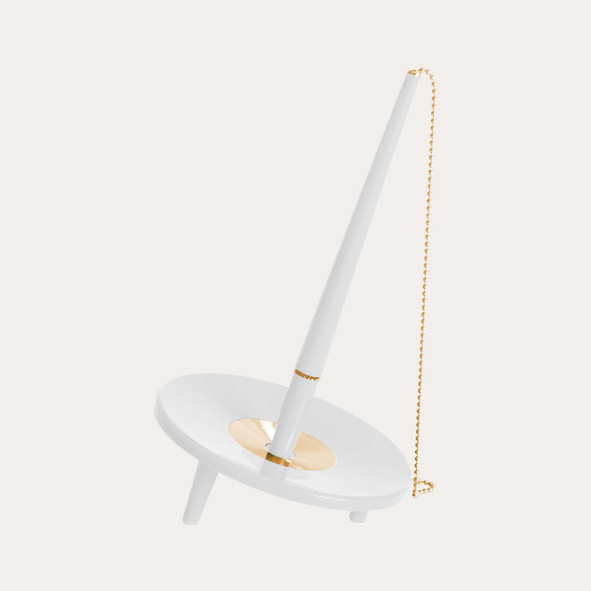 Kulepenn Desk Set Premium hvit