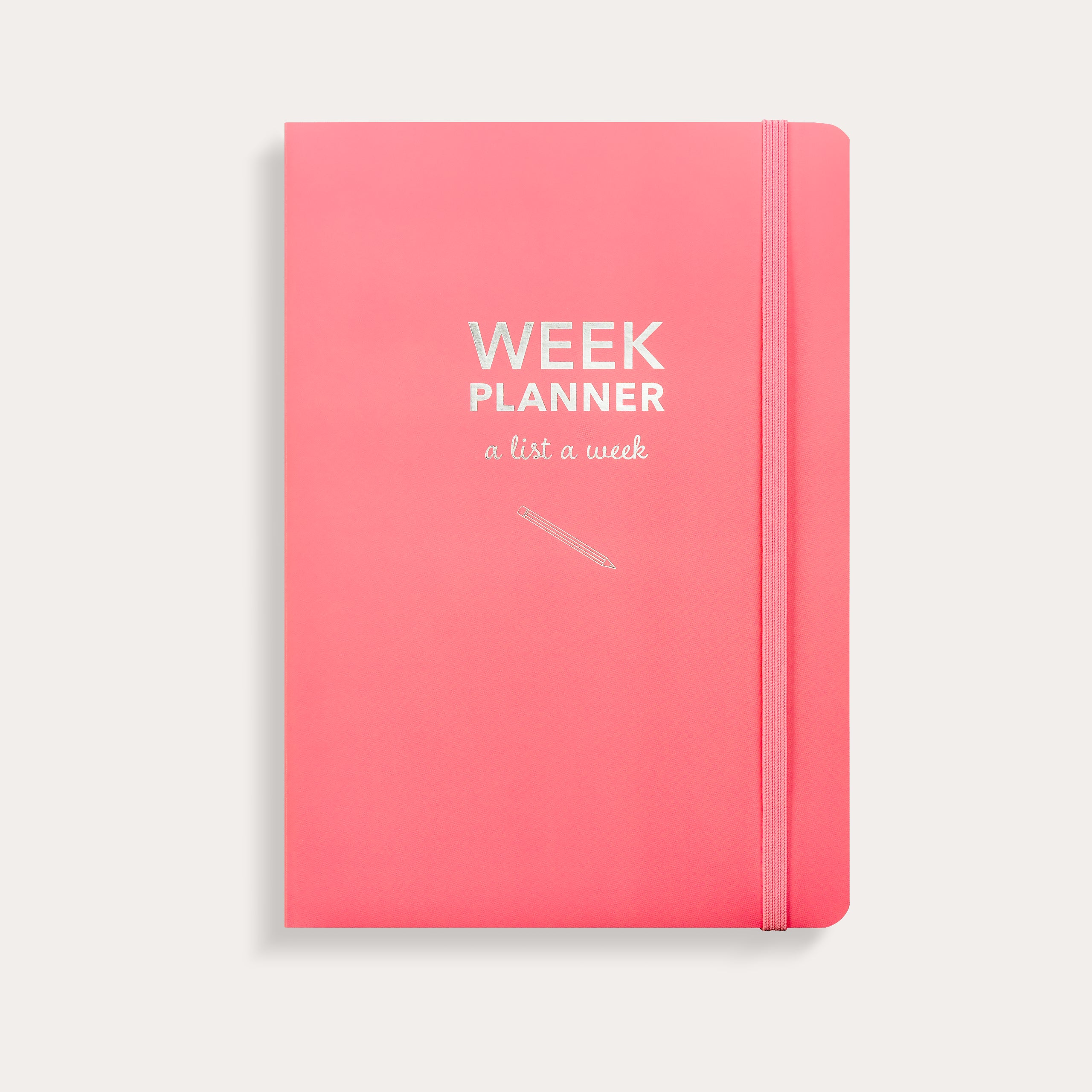 Kalender A5 Week Planner rosa
