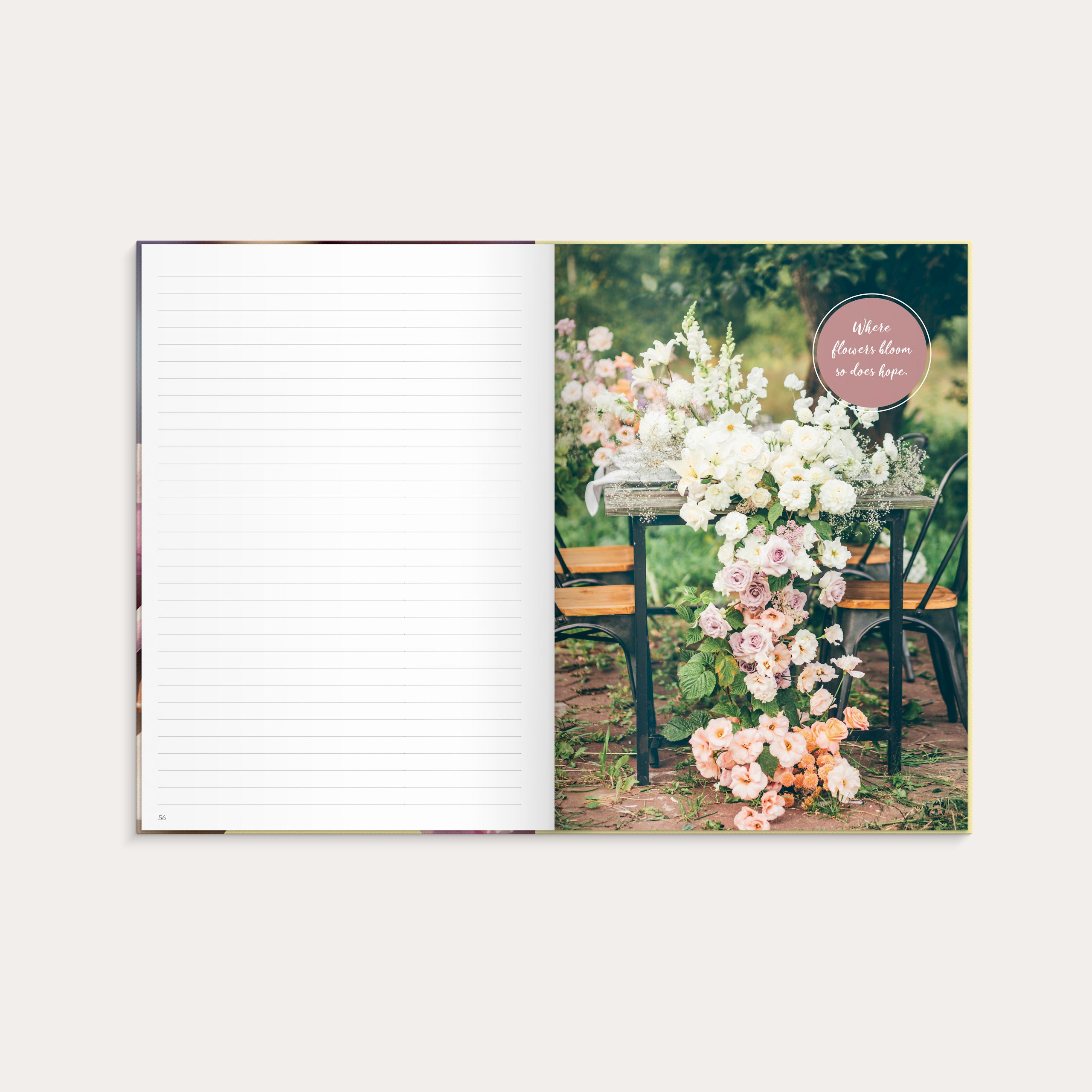 Notebook Garden and gardening