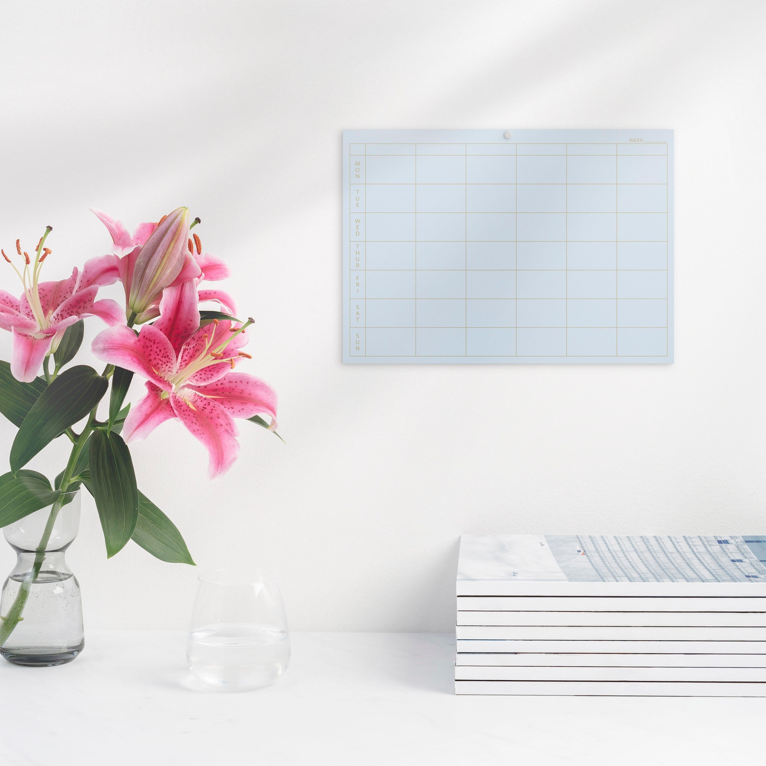 Weekly planner Color