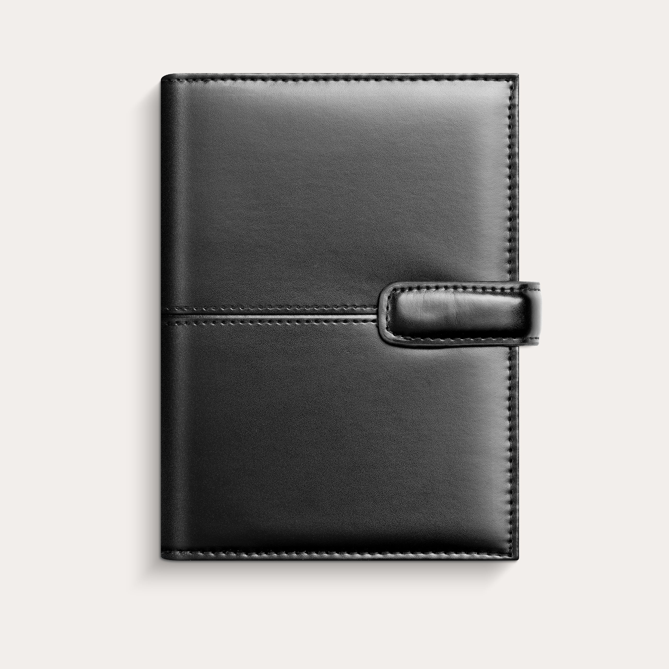 Planlegger A7 Compact kunstskinn sort