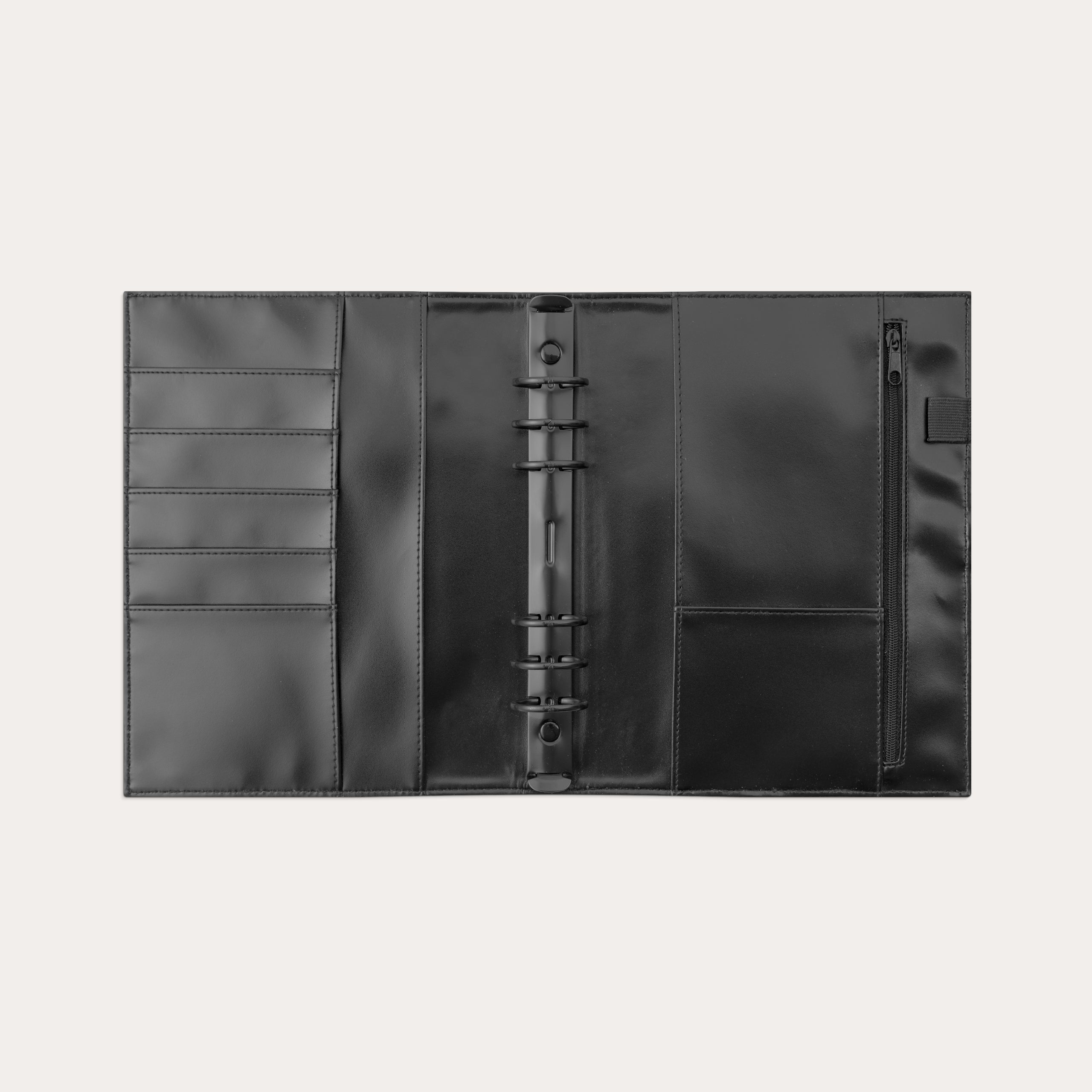 Planlegger A5 Business kunstskinn sort