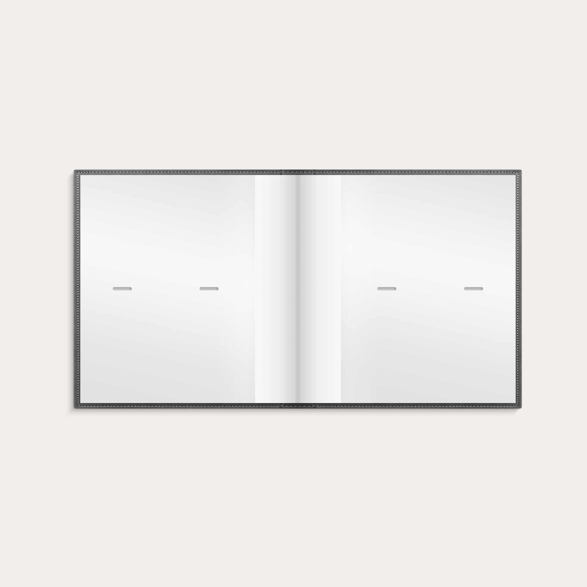 Fotoalbum grå 250x240 mm – detail view