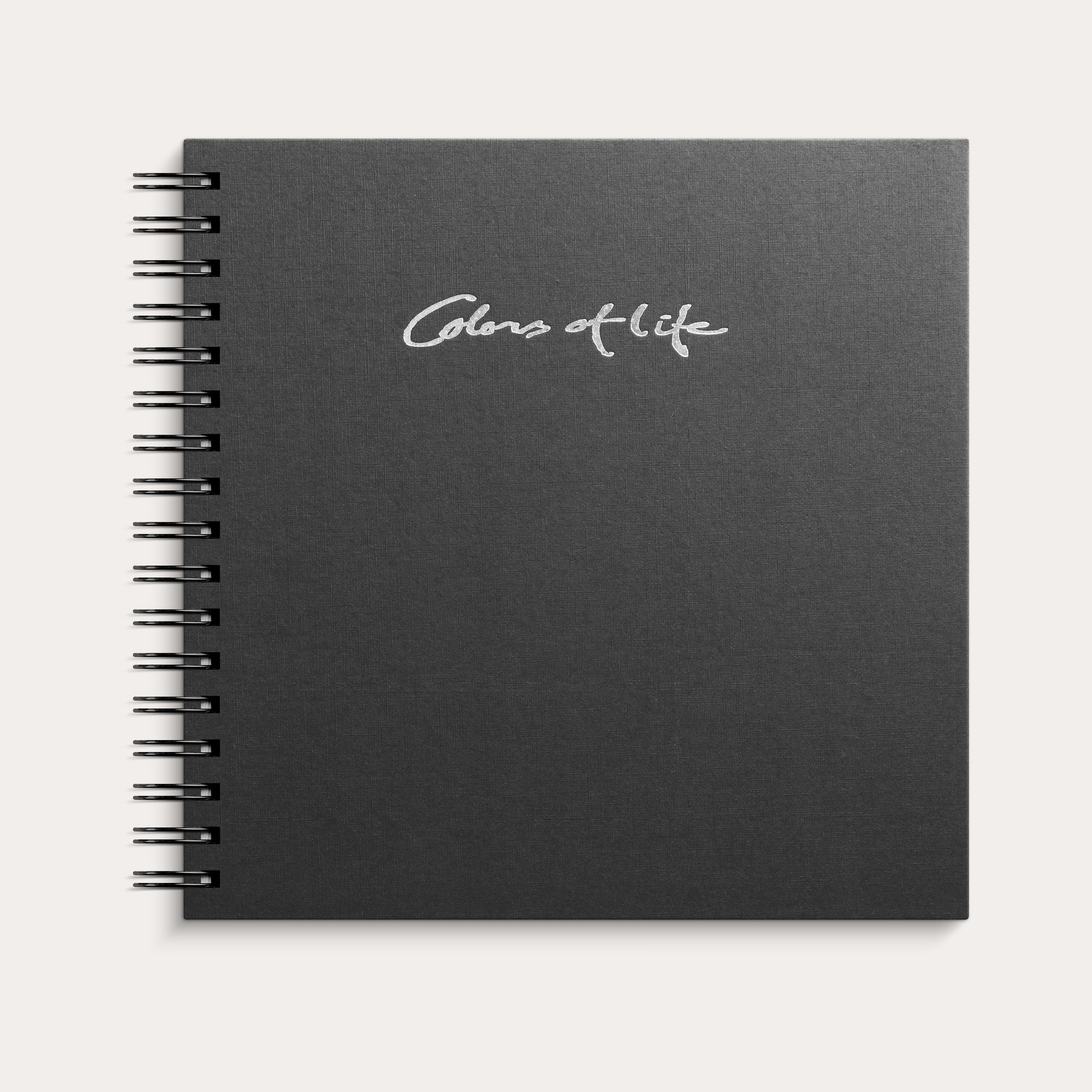Fotoalbum Colors of life sort 240x230 mm