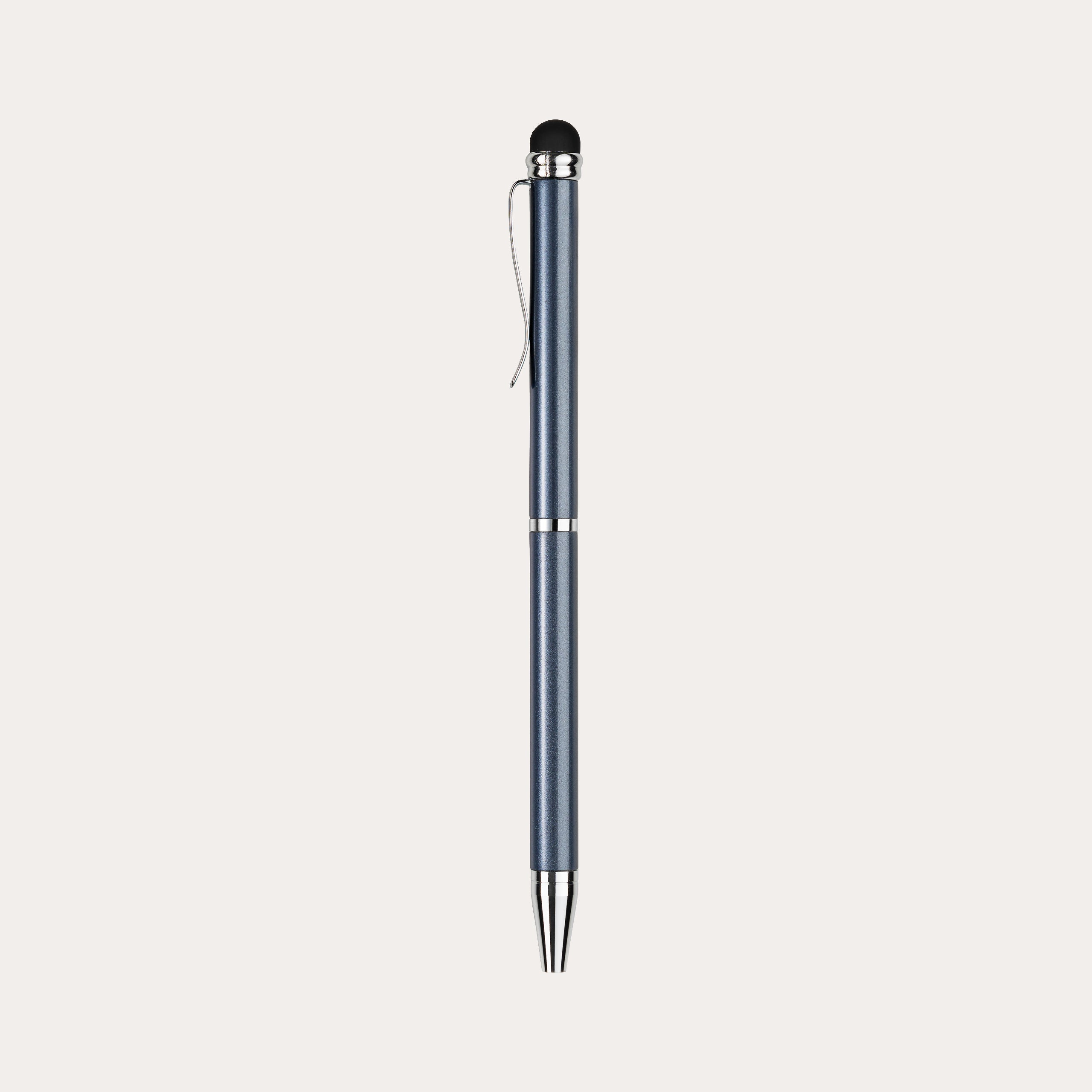 Ballpoint mini touch Blue Metallic