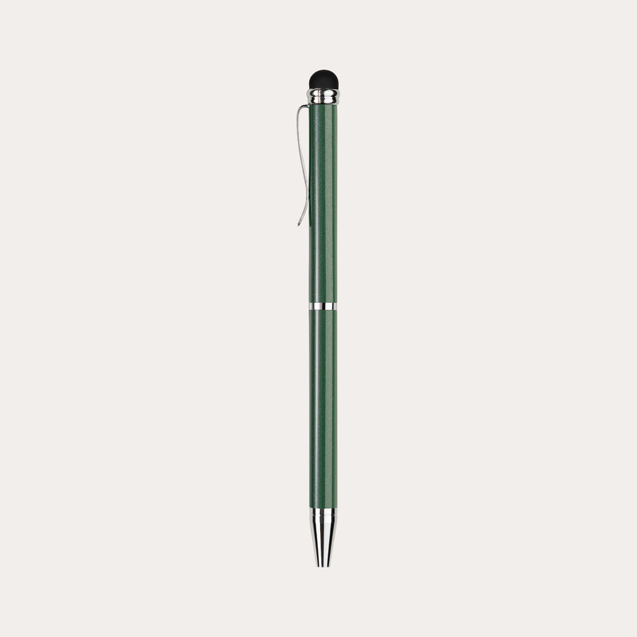 Kulepenn mini med touchfunktion Green Metallic