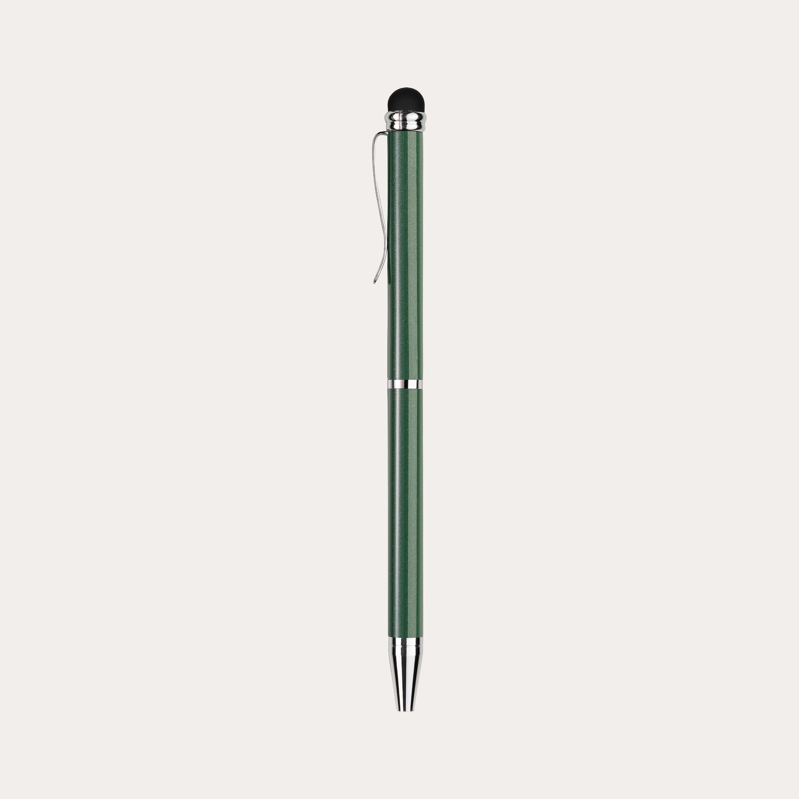 Kulepenn mini med touchfunktion Green Metallic