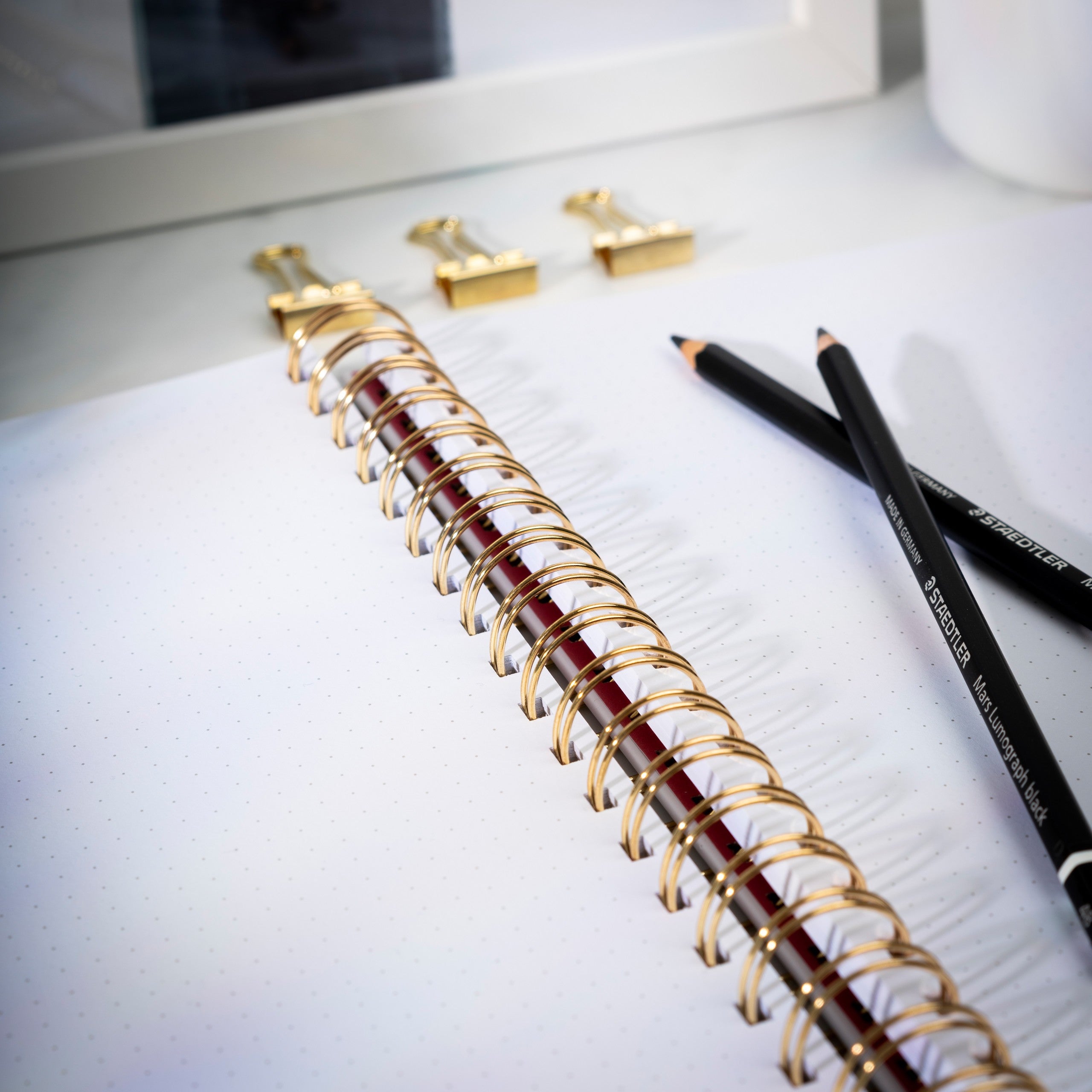 DotNotes B5 spiral Blomst