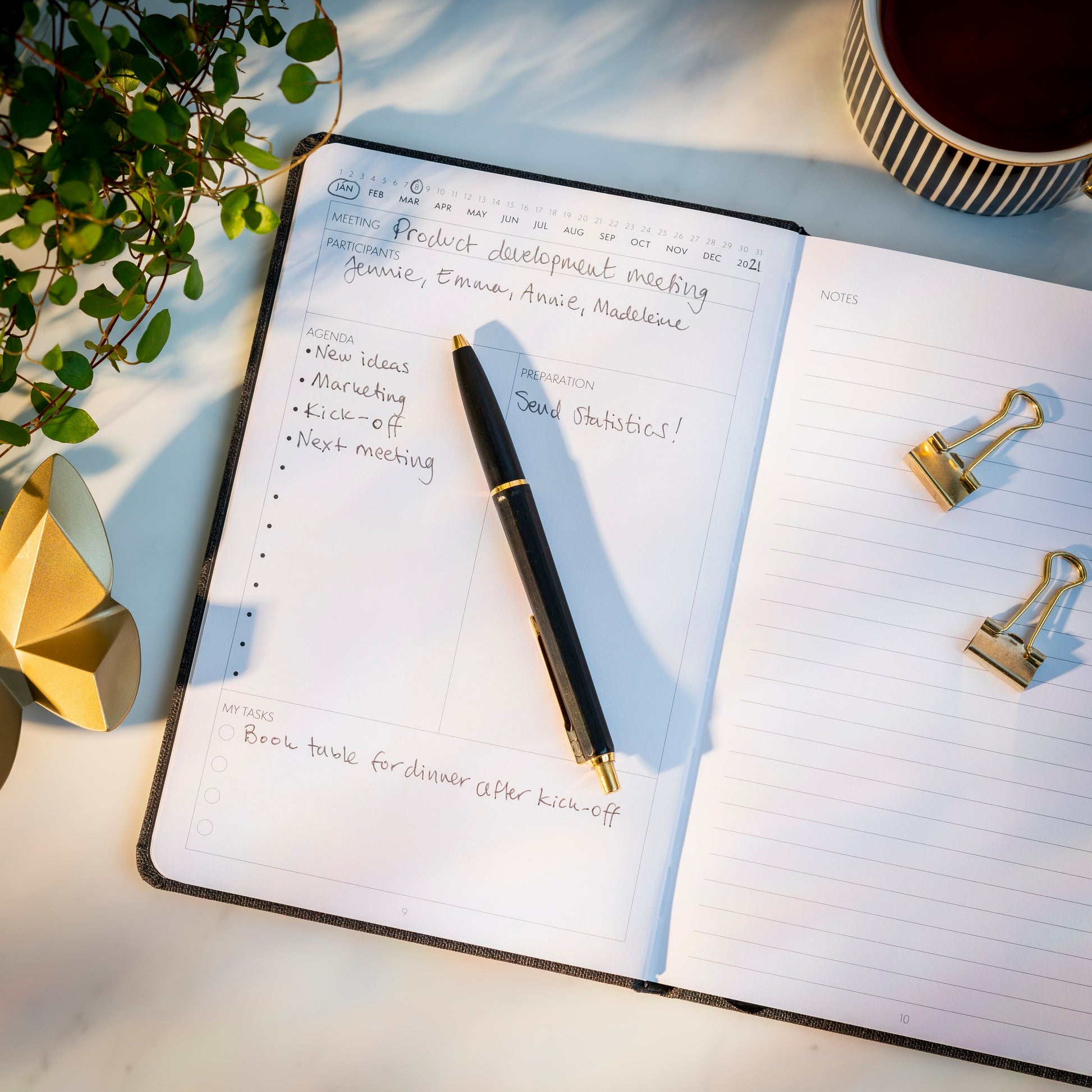 Meeting journal – lifestyle