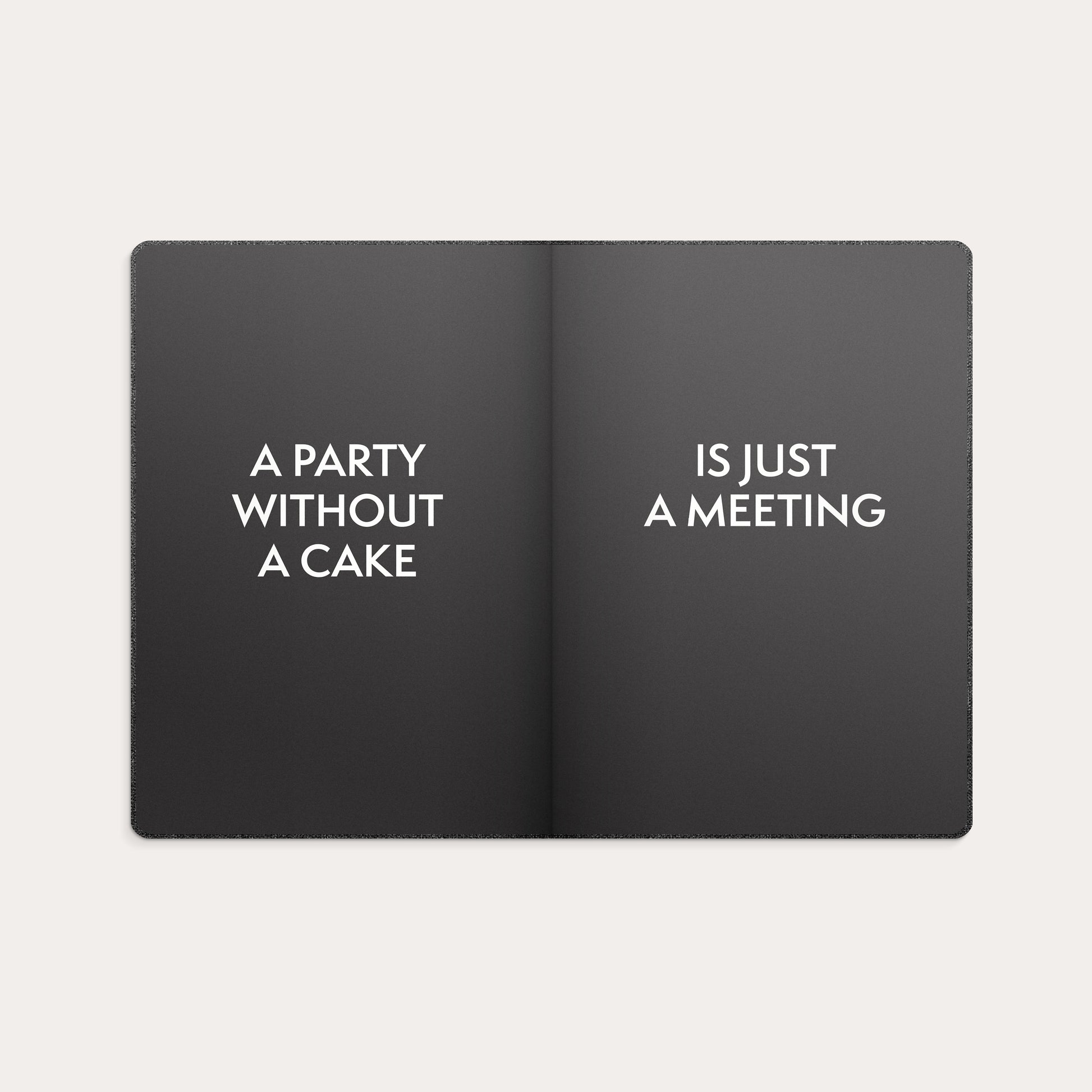 Meeting journal – detail view