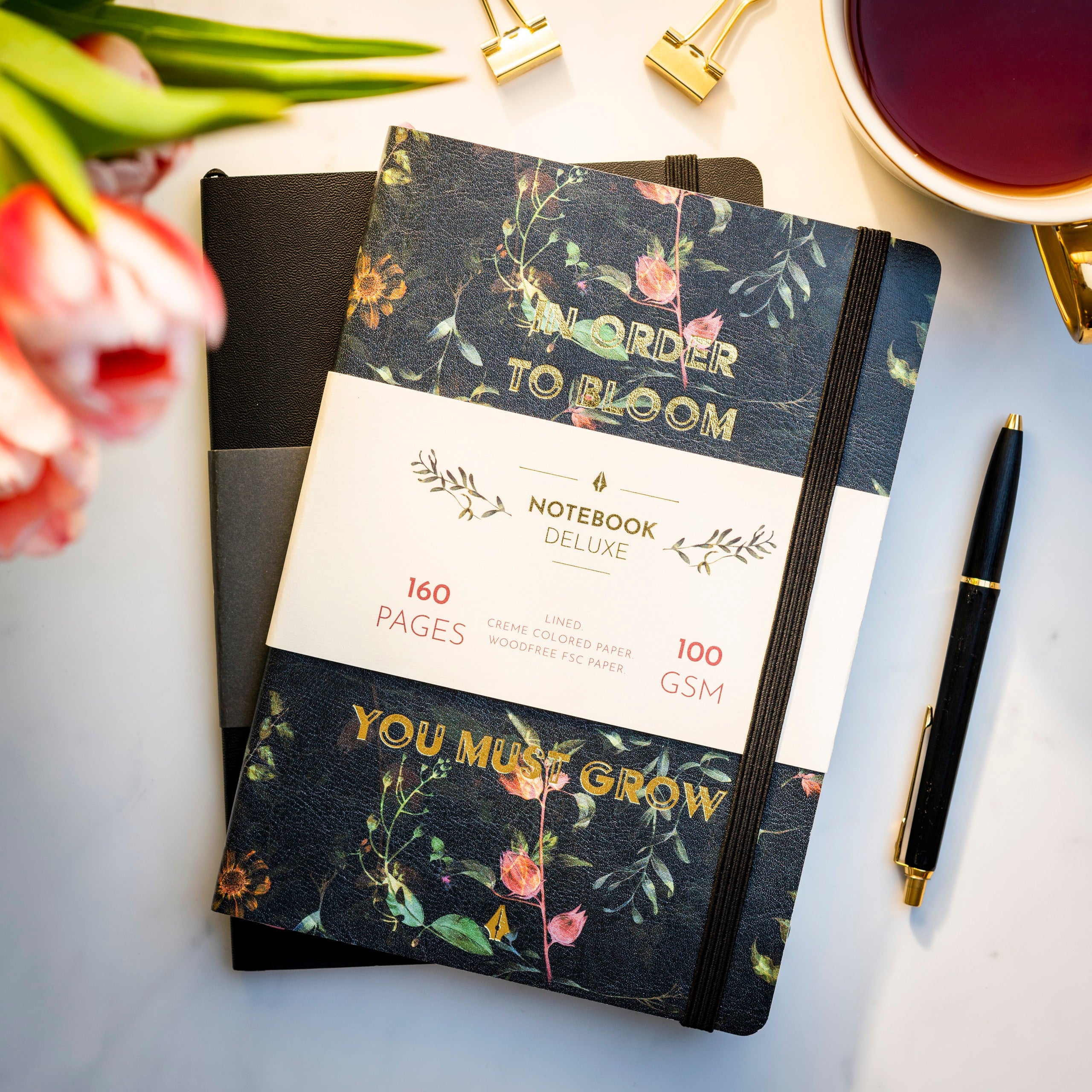 Notebook A5 Deluxe Flower
