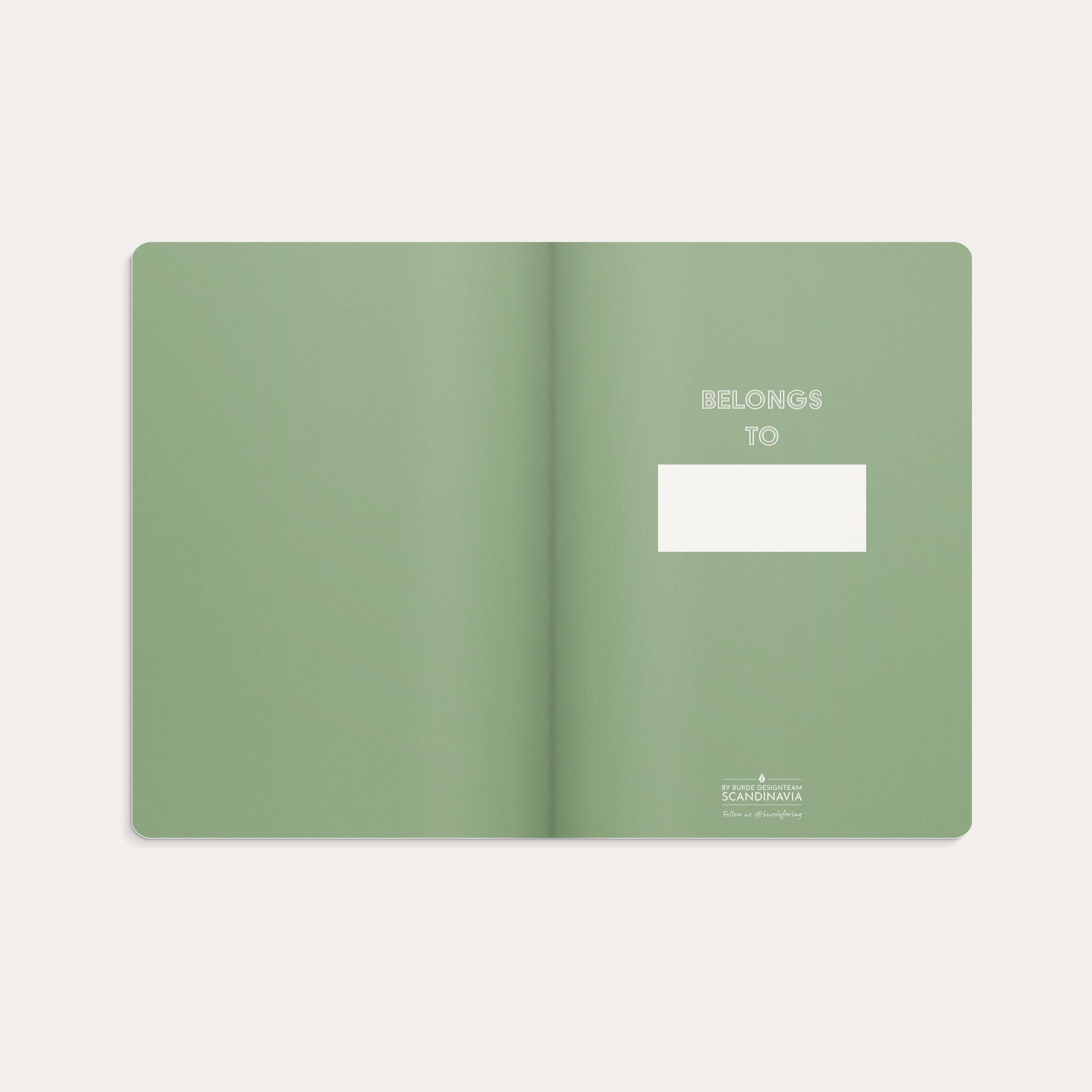 Notebook Deluxe A5 green