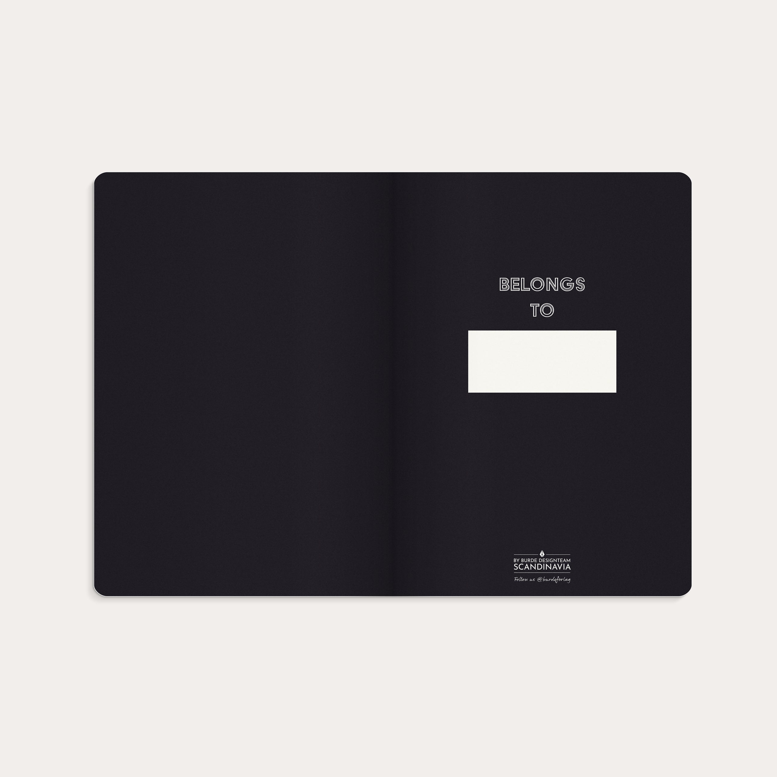 Notebook Deluxe A5 black