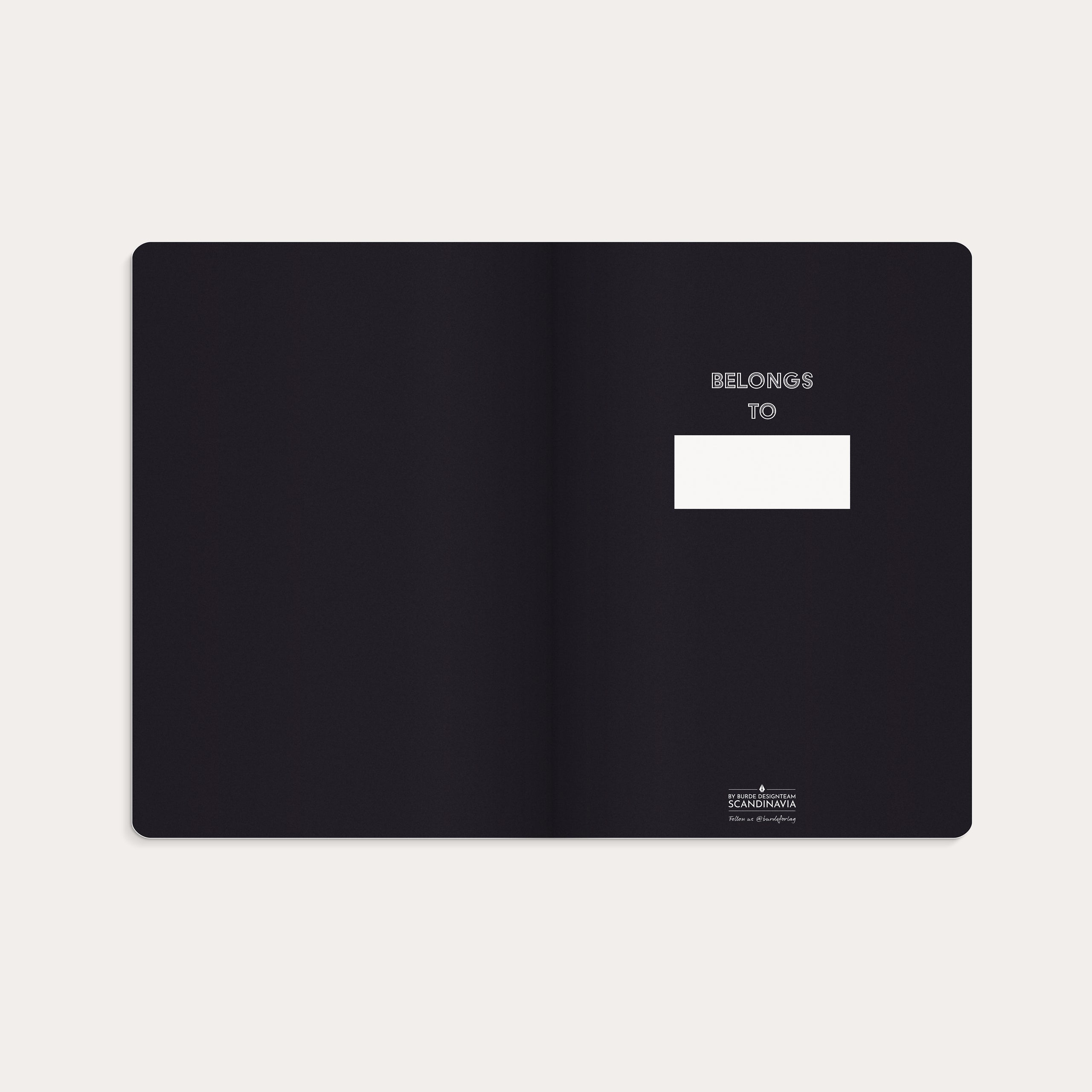 Notebook B5 Deluxe Black