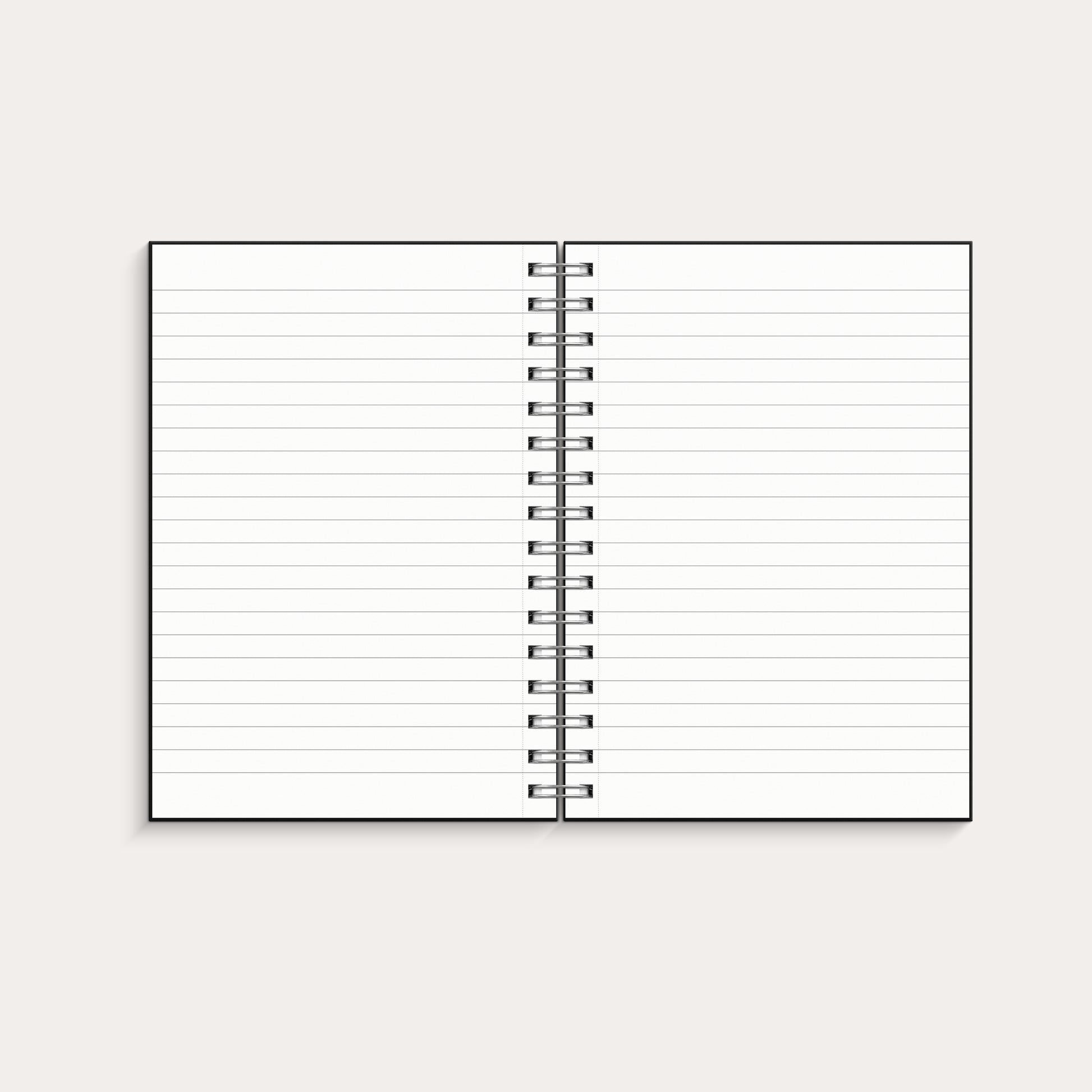 Notebook A5 Black – detail view