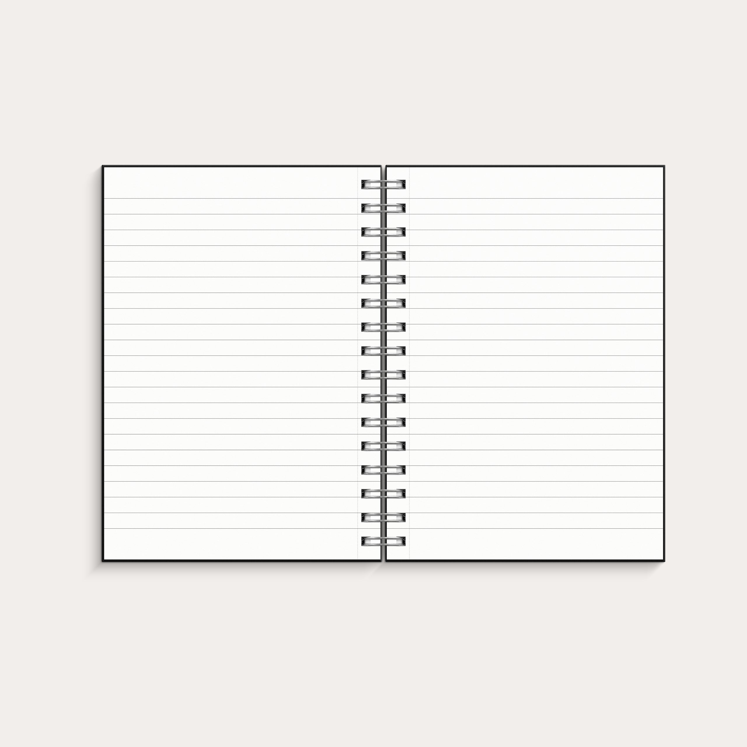 Notebook A5 Black – detail view