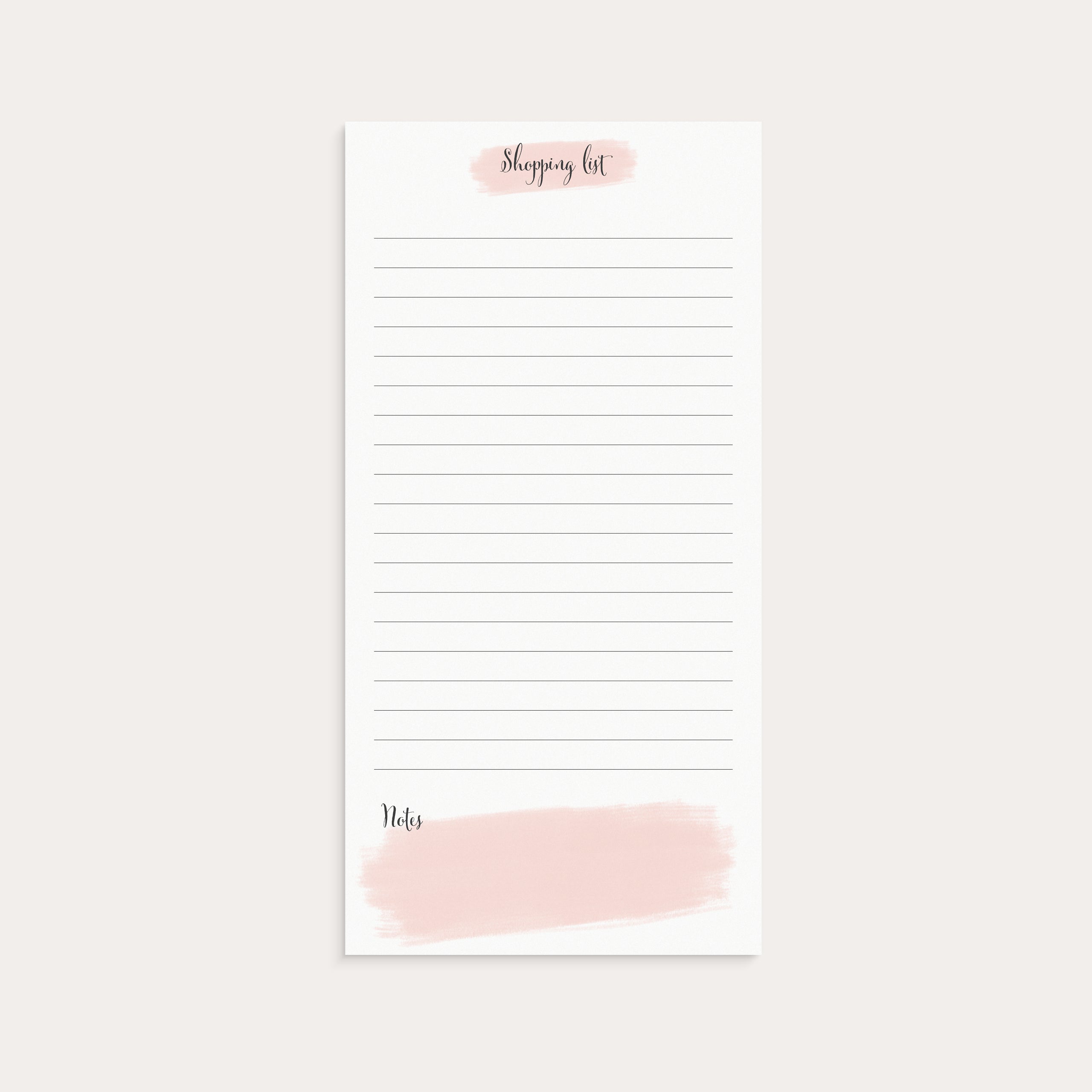 Shopping List Life Organizer