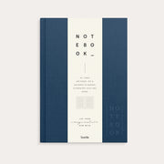 Notebook A5 Textile Dark Blue