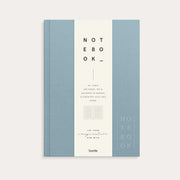Notebook Textile A5 Light Blue