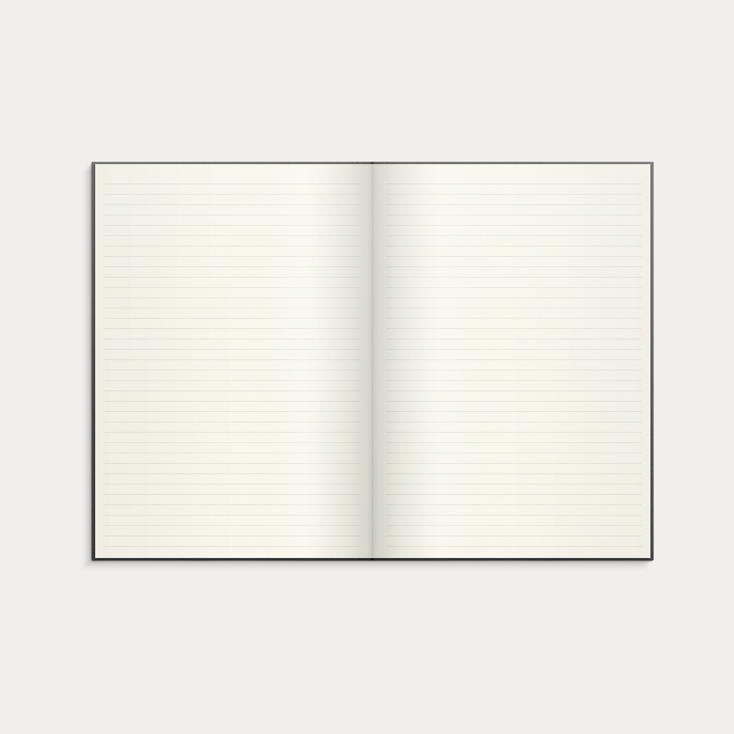 Notebook A4 Textile Dark Grey