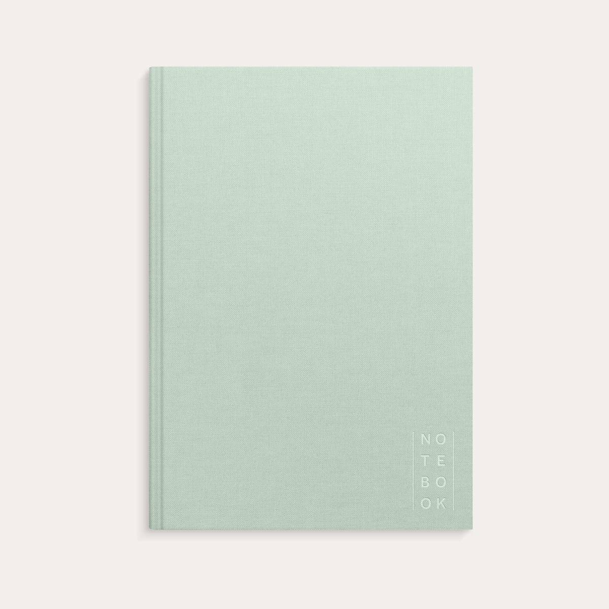 Notebook A4 Textile Green