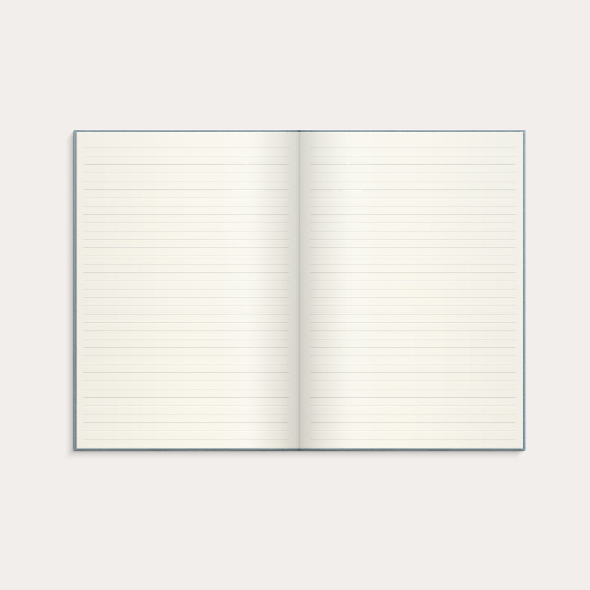 Notebook A4 Textile Light Blue