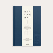 Notebook A5 Textile Dark Blue
