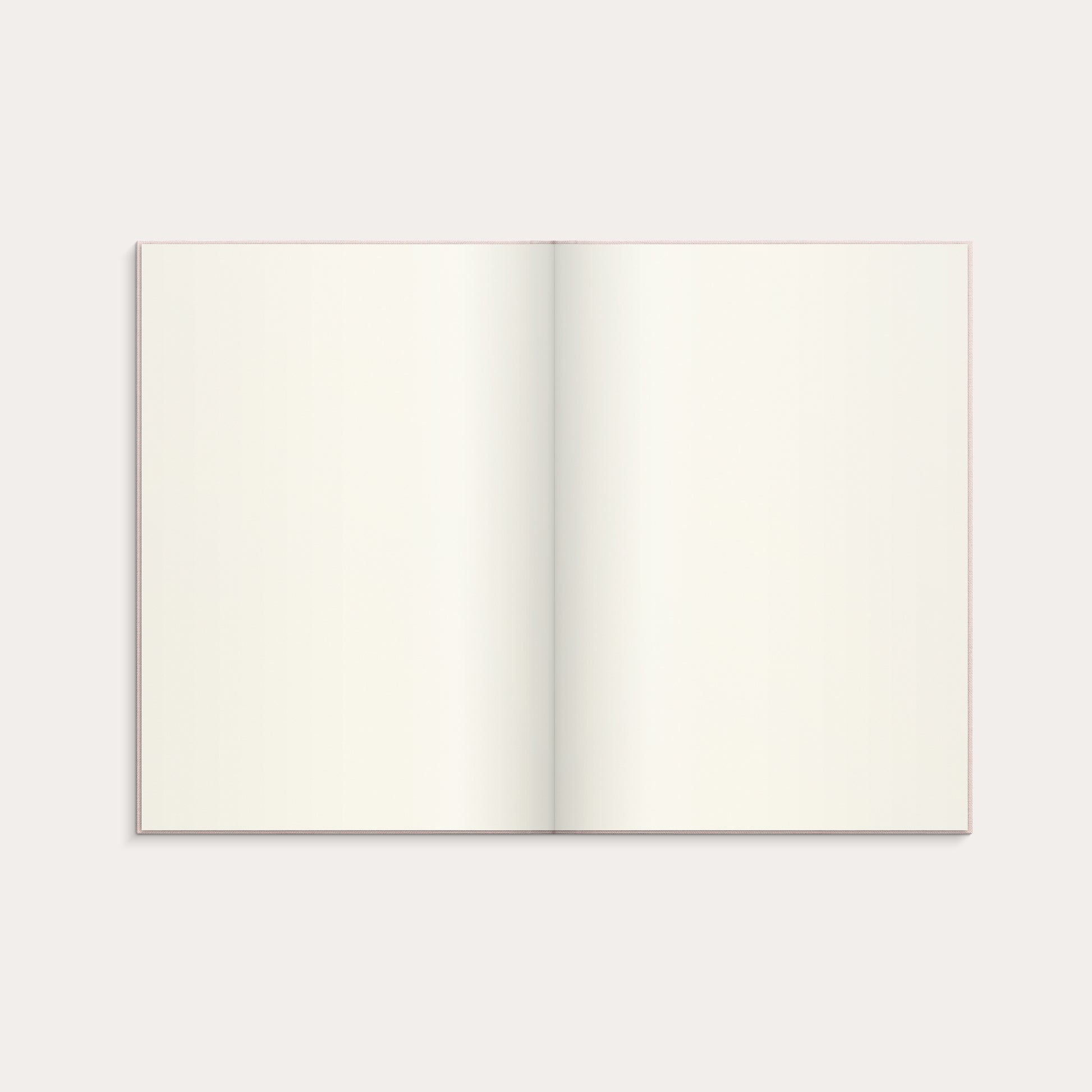 Notebook Textile Pink blank A4 – detail view