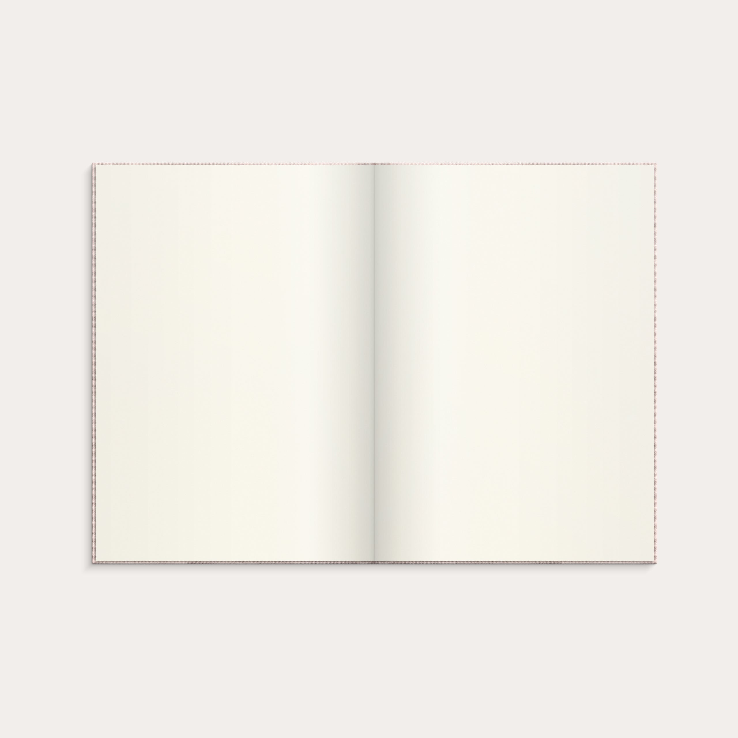 Notebook Textile Pink blank A4 – detail view