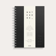 Notebook A5 Textile Black