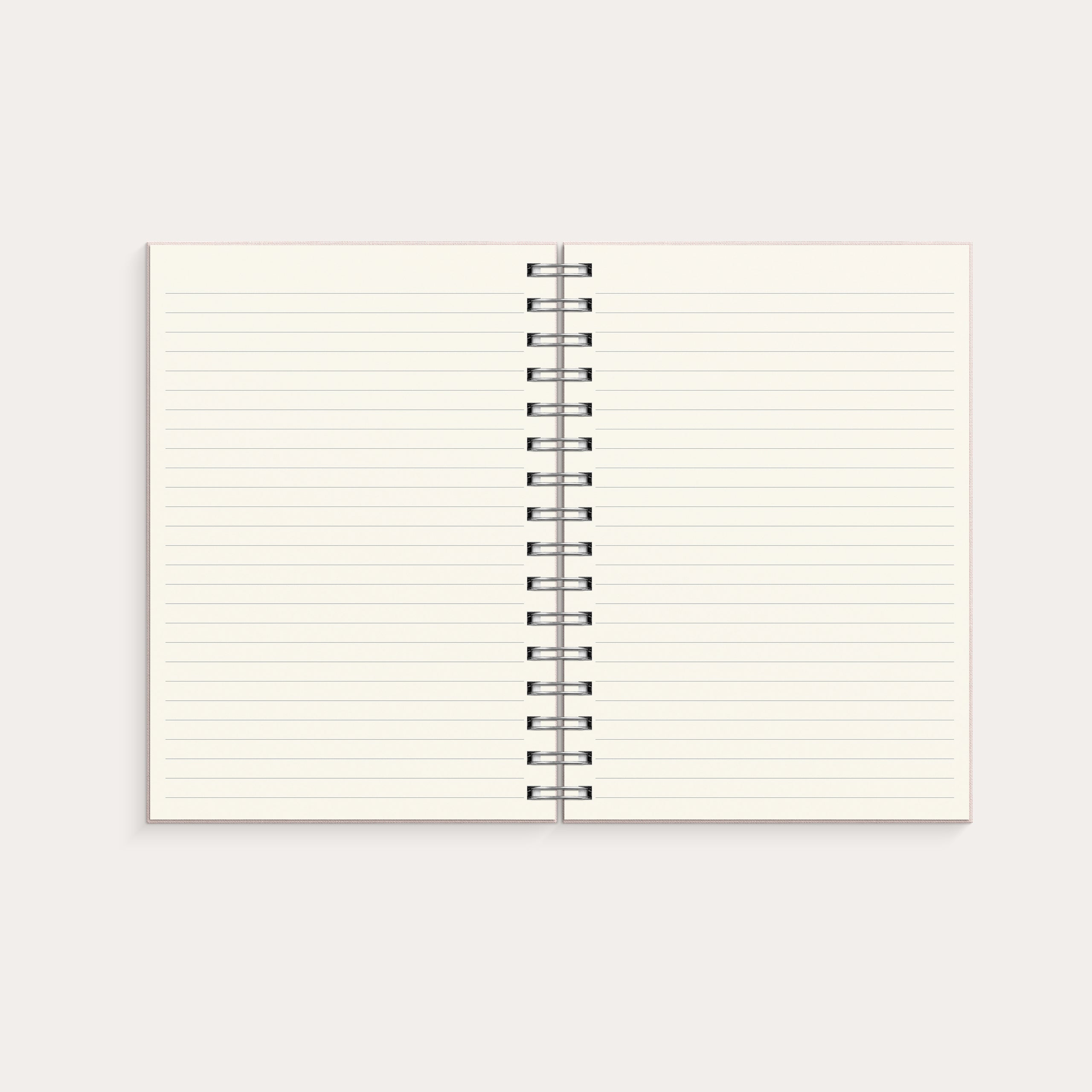 Notebook Textile pink lined A5