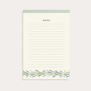Notepad Textile green A5